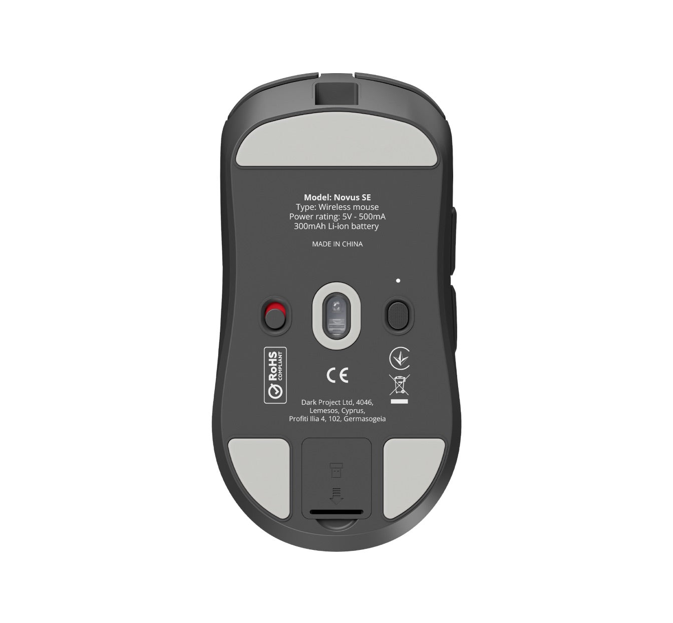 Dark Project - Novus SE Wireless Gaming Mouse - Bezprzewodowa Mysz Gamingowa