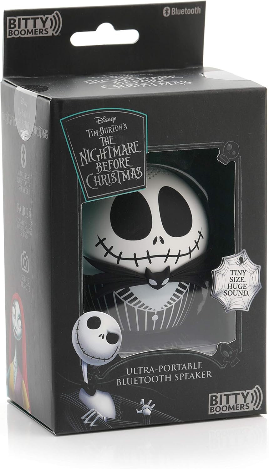 Bitty Boomers - Jack Skellington Disney Bluetooth Speaker - Głośnik Bezprzewodowy