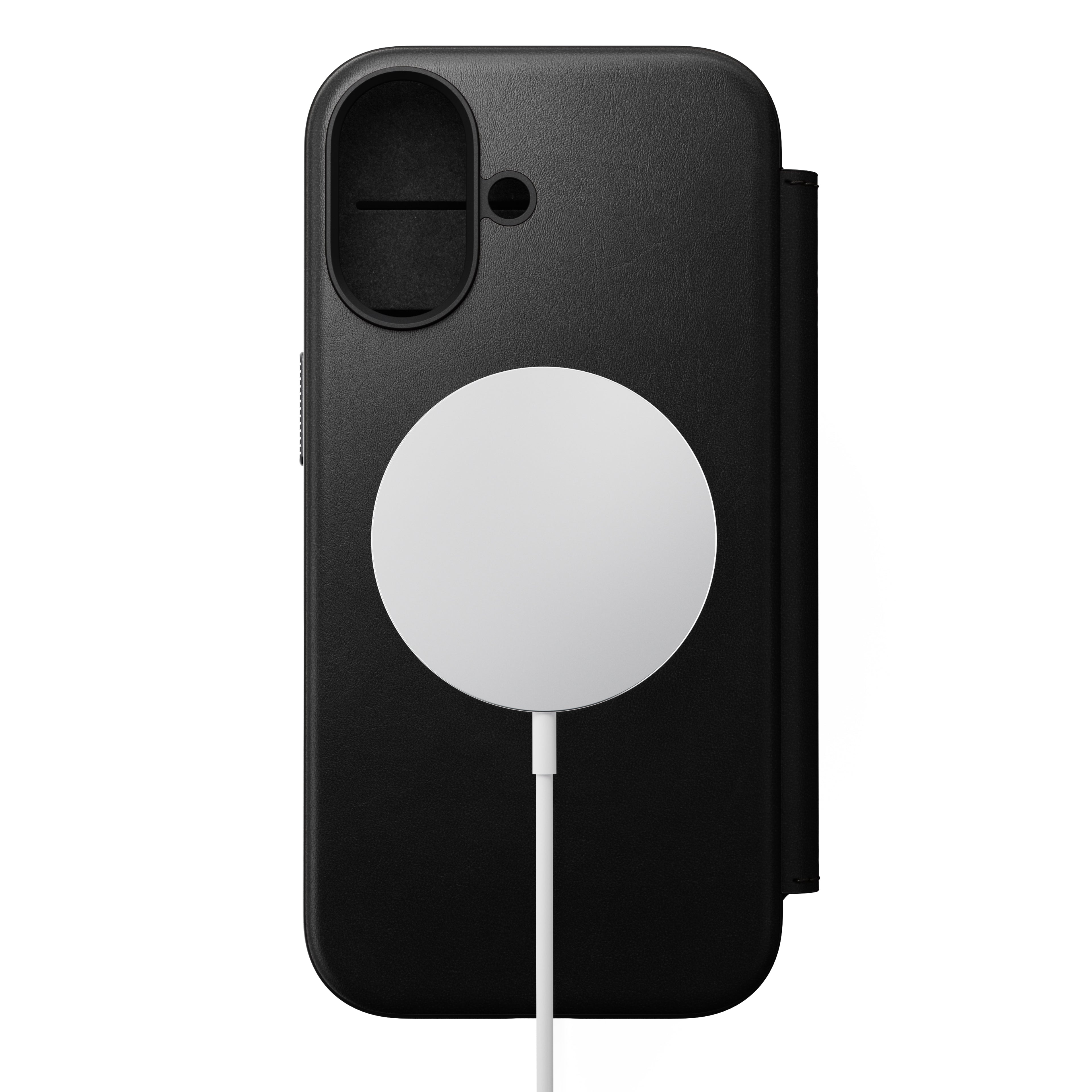 Nomad – Modern Leather Folio for iPhone 17/Pro/Pro Max with MagSafe - Skórzane Etui z MagSafe