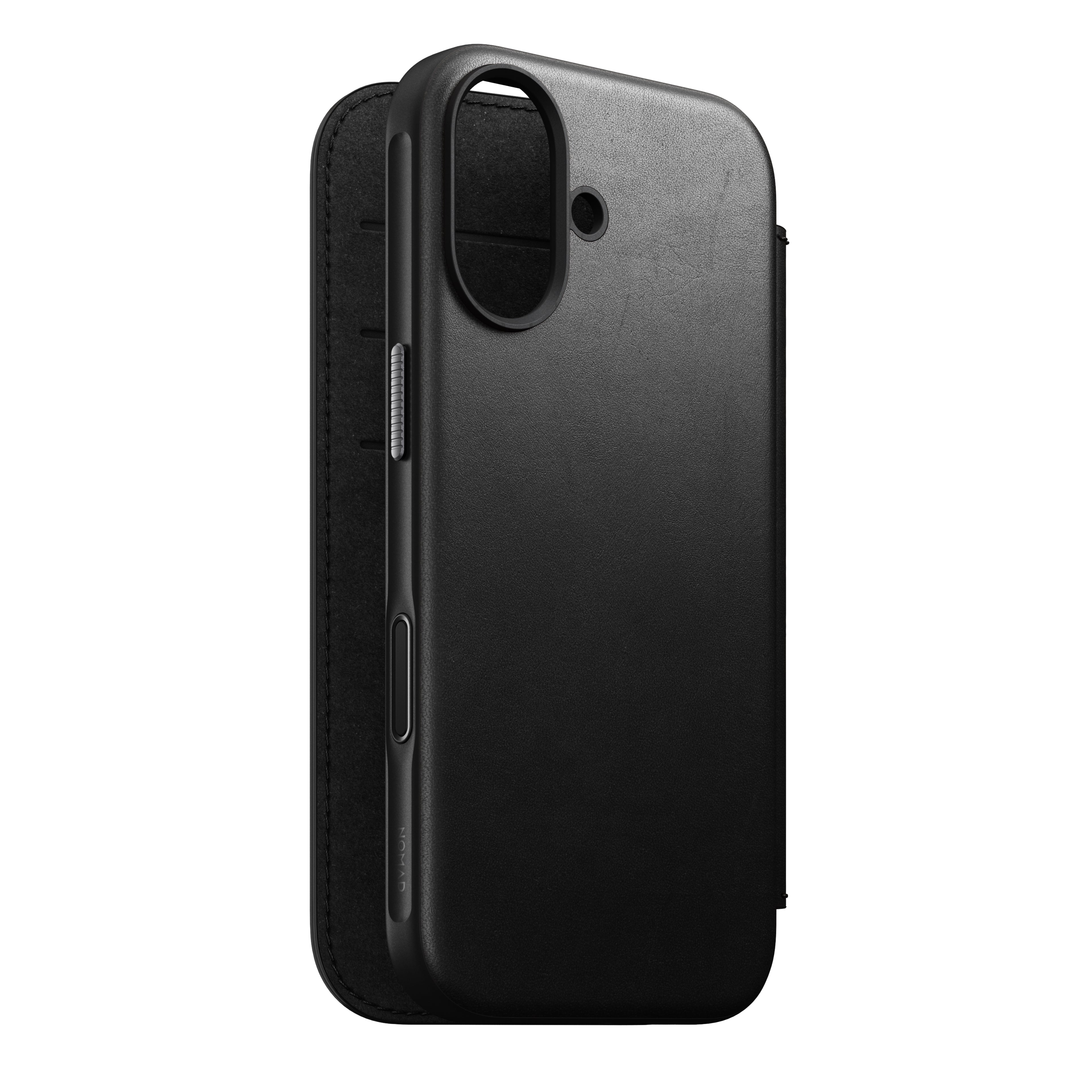 Nomad – Modern Leather Folio for iPhone 17/Pro/Pro Max with MagSafe - Skórzane Etui z MagSafe