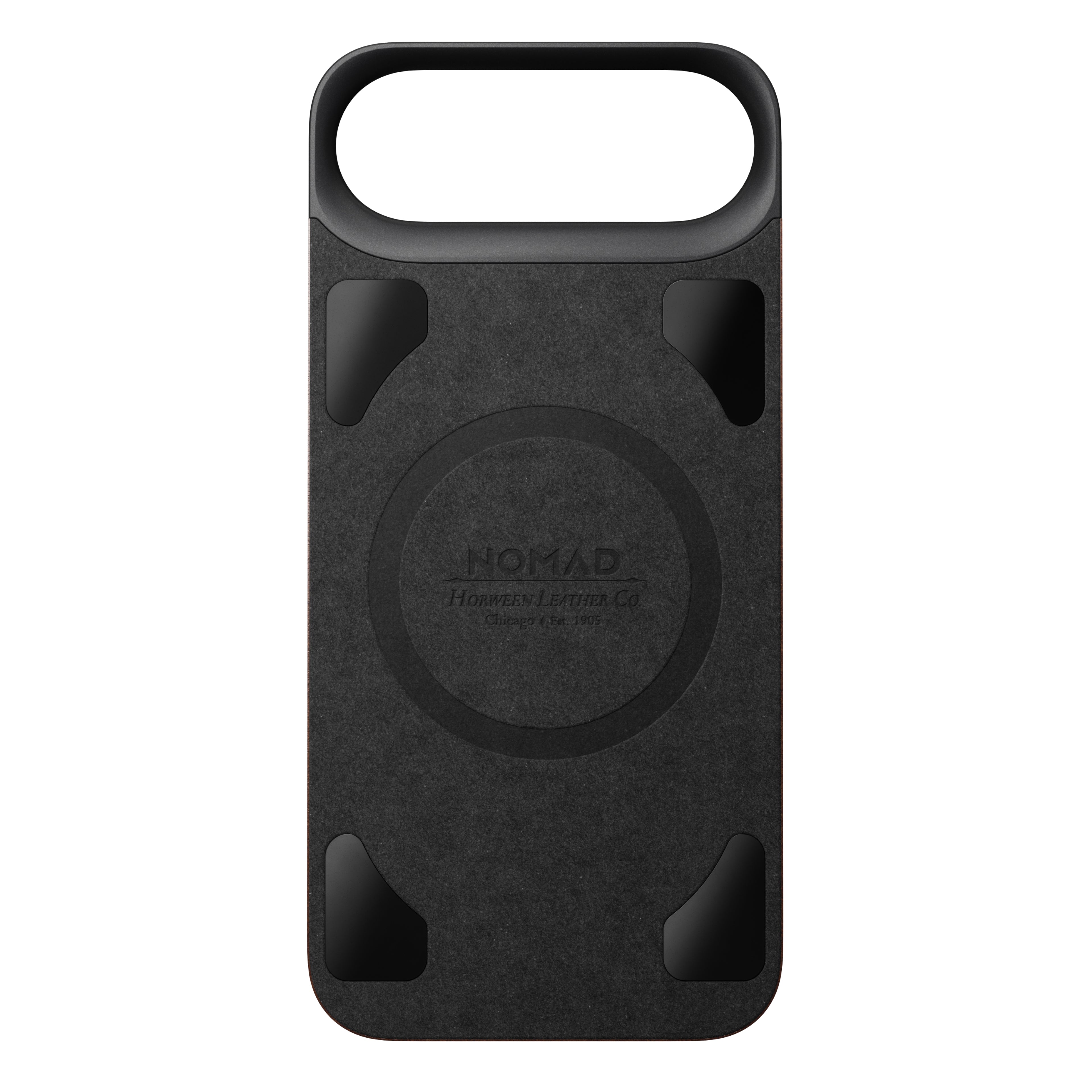 Nomad – Magnetic Leather Back for iPhone 17 Air/Pro/ProMax with MagSafe - Skórzane Etui z MagSafe