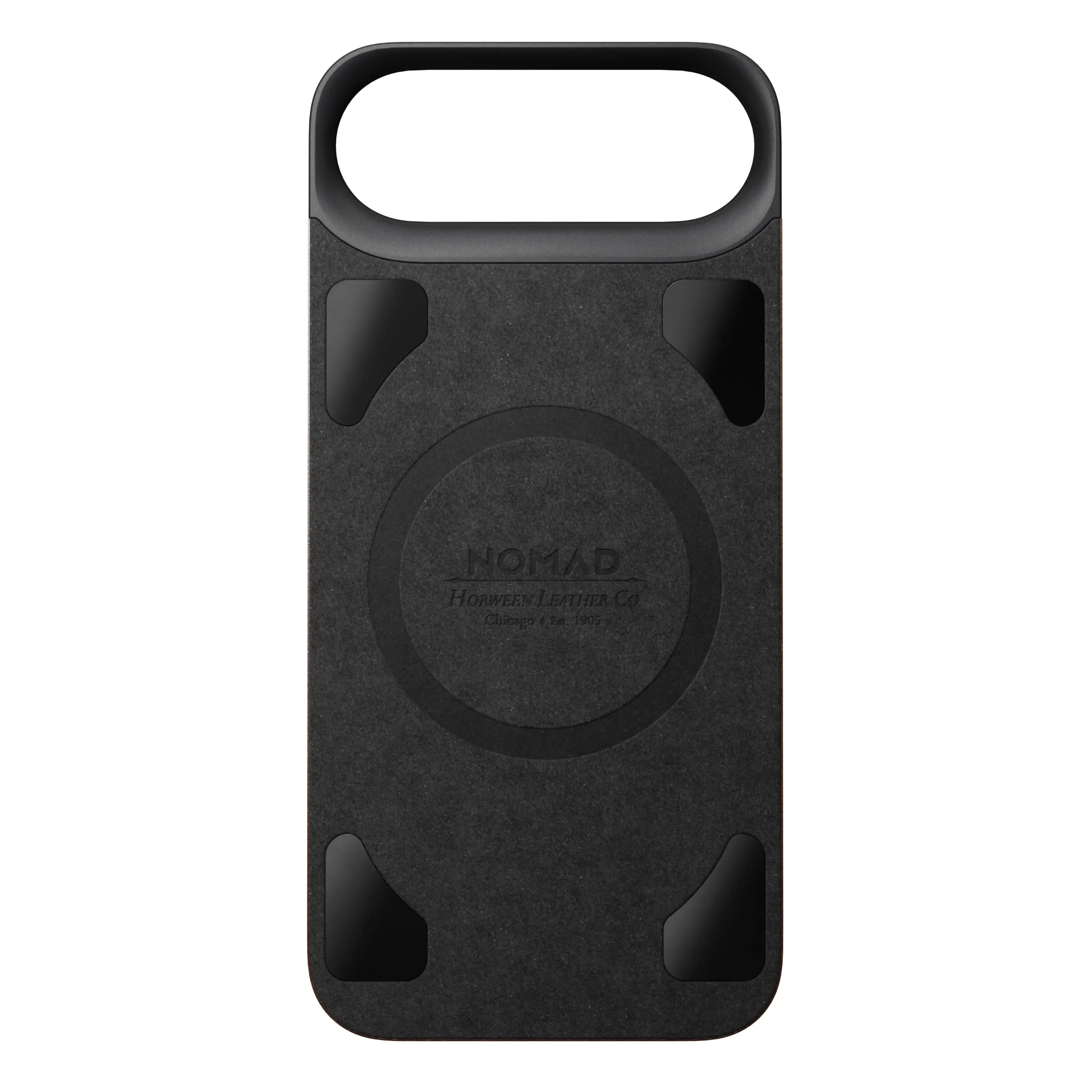 Nomad – Magnetic Leather Back for iPhone 17 Air / Pro / ProMax with MagSafe - Skórzane Etui z MagSafe