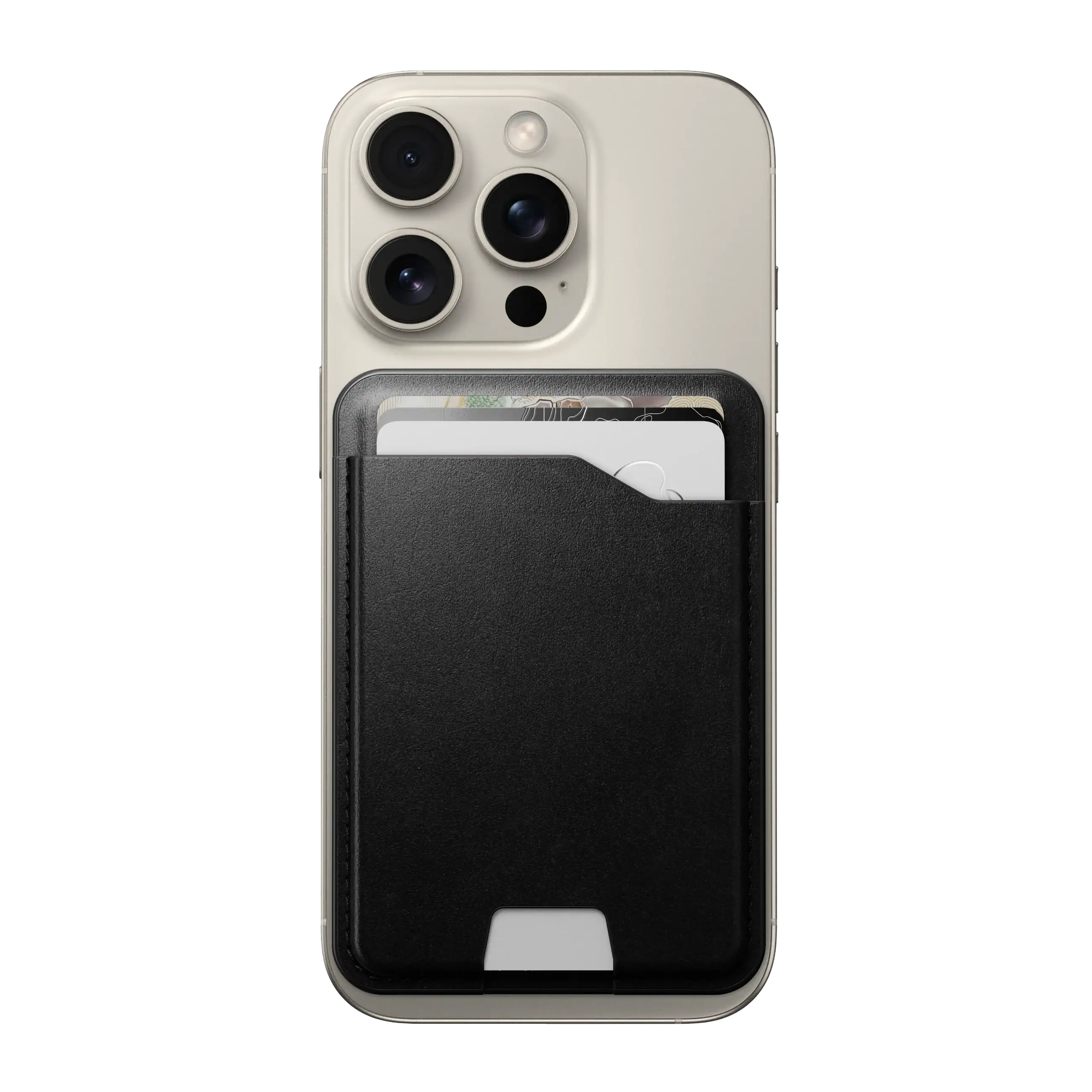 Nomad – Leather Mag Wallet Find My Tracking - Skórzany Portfel na Karty z MagSafe