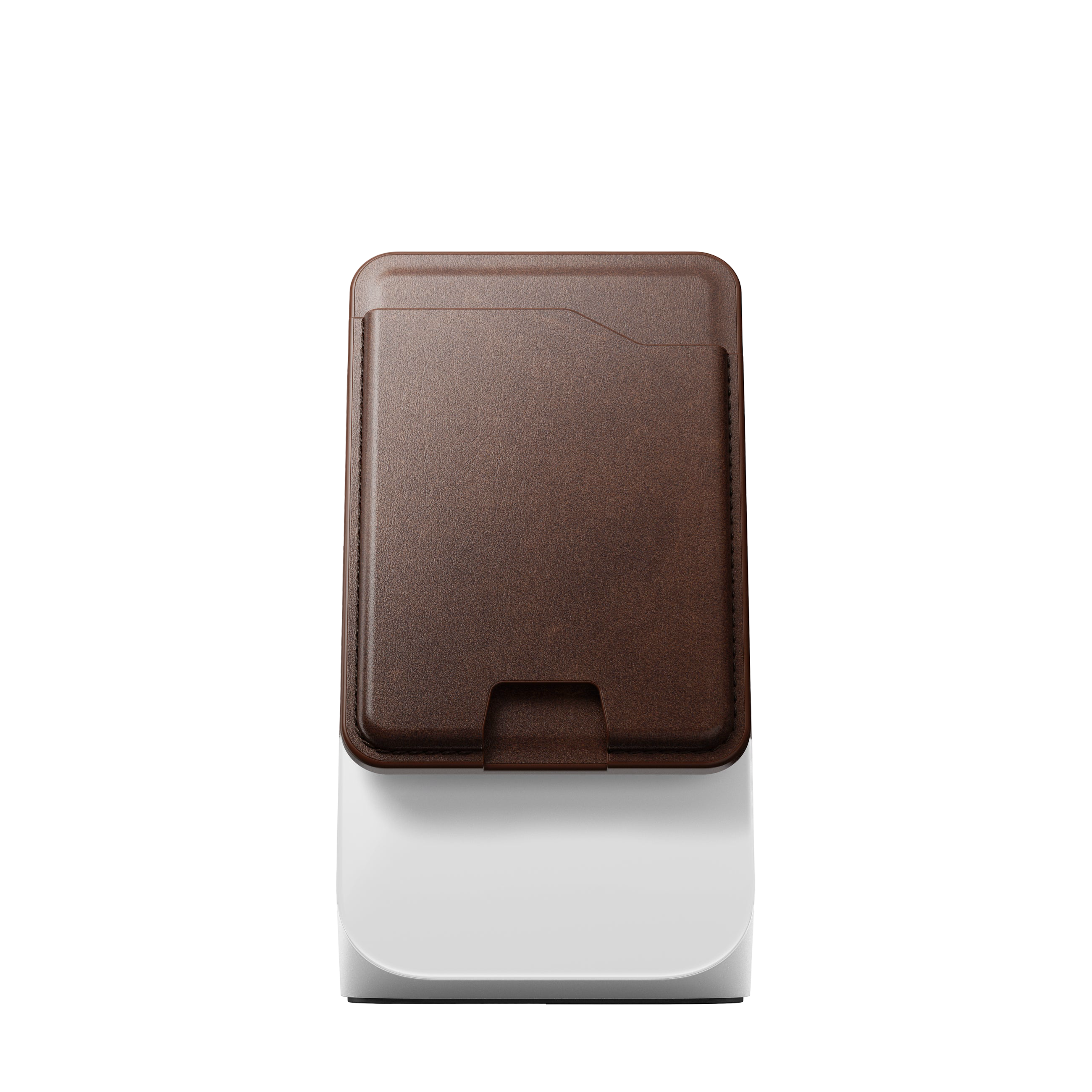 Nomad – Leather Mag Wallet Find My Tracking - Skórzany Portfel na Karty z MagSafe