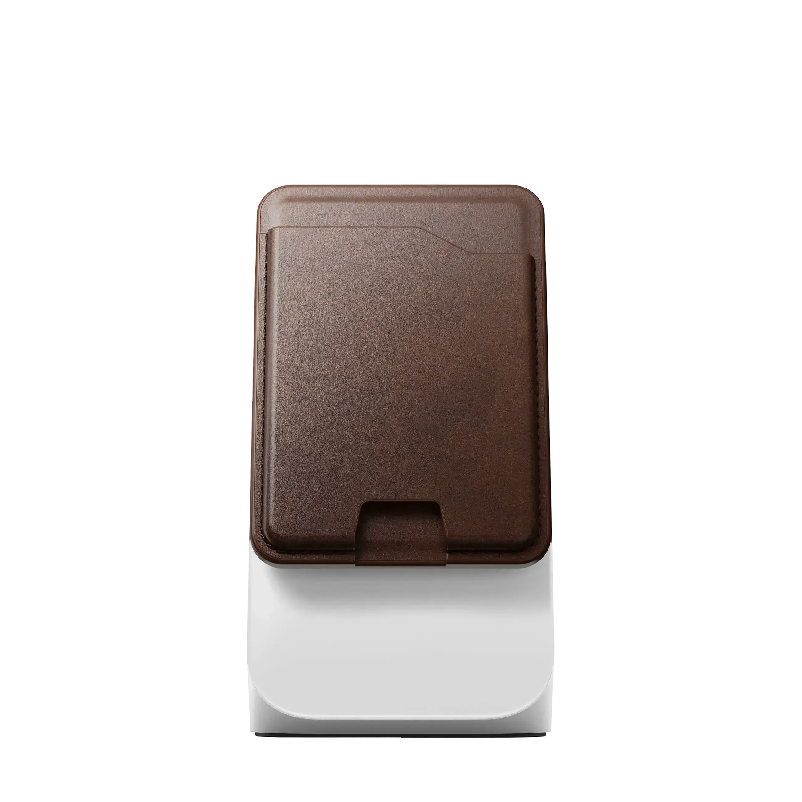 Nomad – Leather Mag Wallet Find My Tracking - Skórzany Portfel na Karty z MagSafe