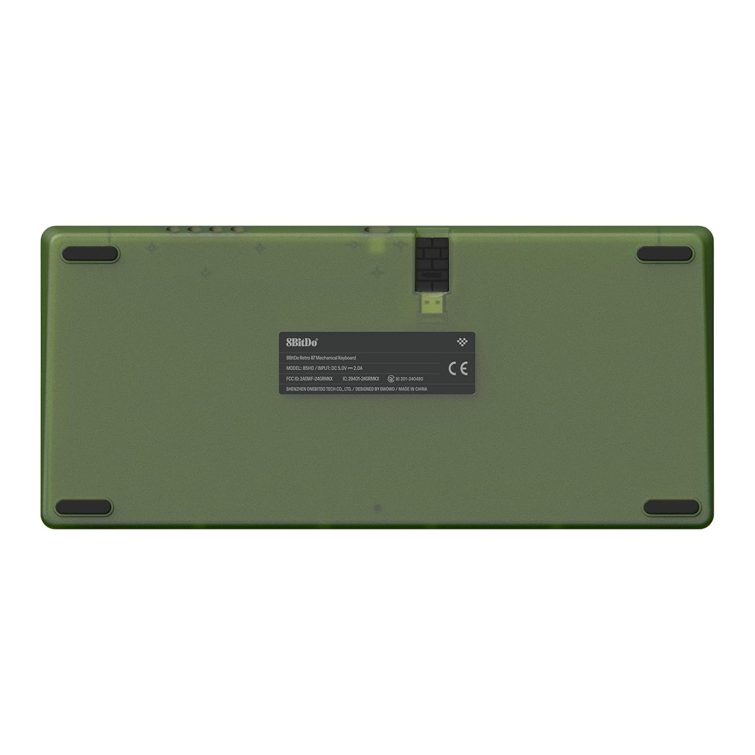 8BitDo - Retro 87 Mechanical Keyboard Xbox Edition - Bezprzewodowa Klawiatura Mechaniczna Retro