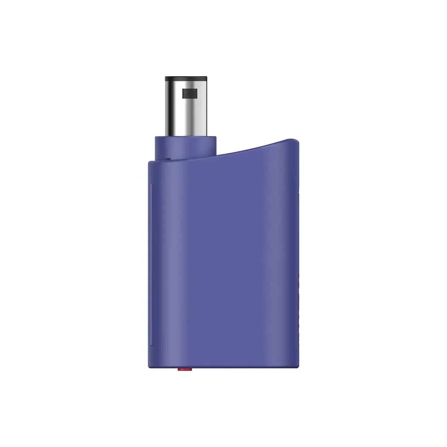 Fioletowy odbiornik bezprzewodowy USB do Nintendo GameCube na białym tle