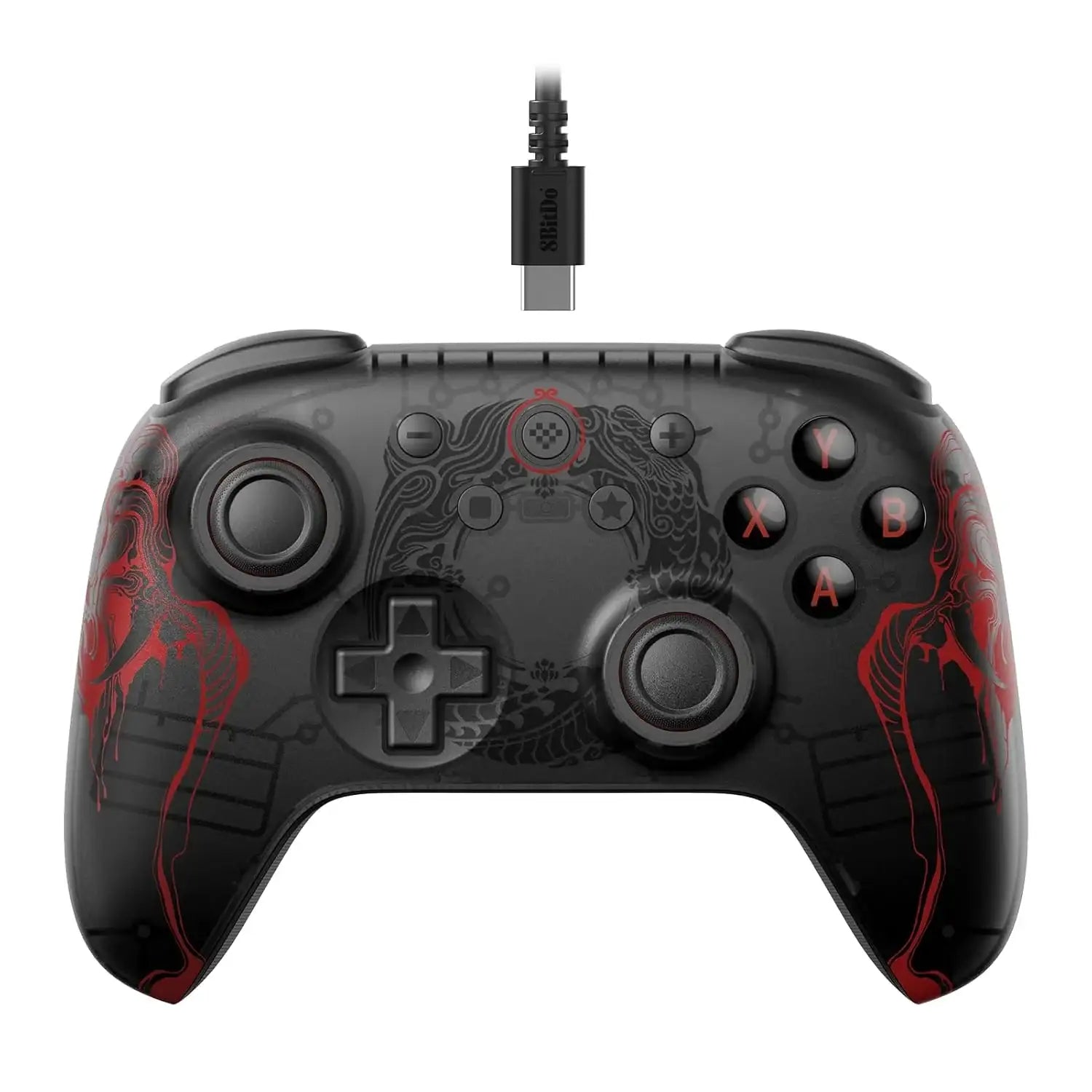 8BitDo - Ultimate 2C Wired Controller - Black Myth: Wukong - Przewodowy Kontroler do Gier