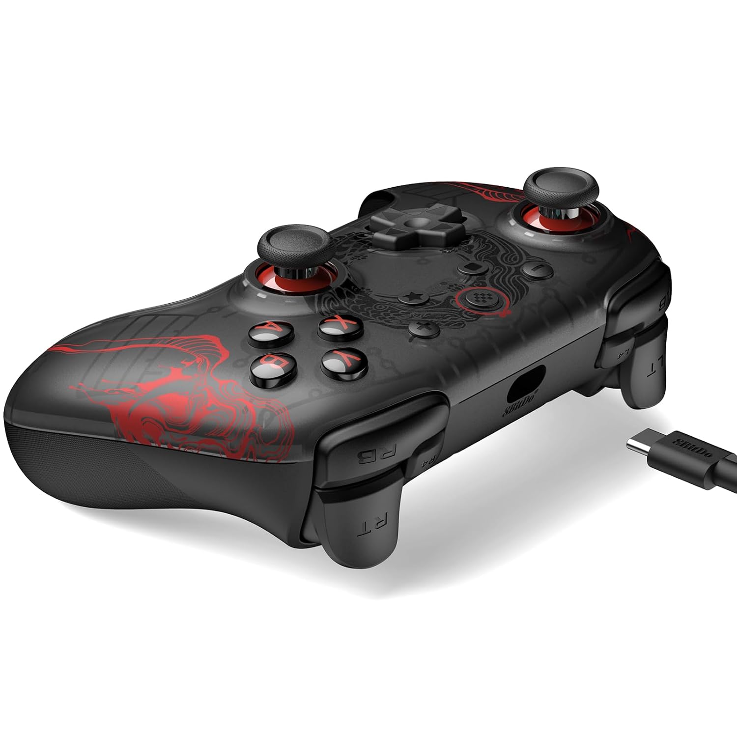 8BitDo - Ultimate 2C Wired Controller - Black Myth: Wukong - Przewodowy Kontroler do Gier