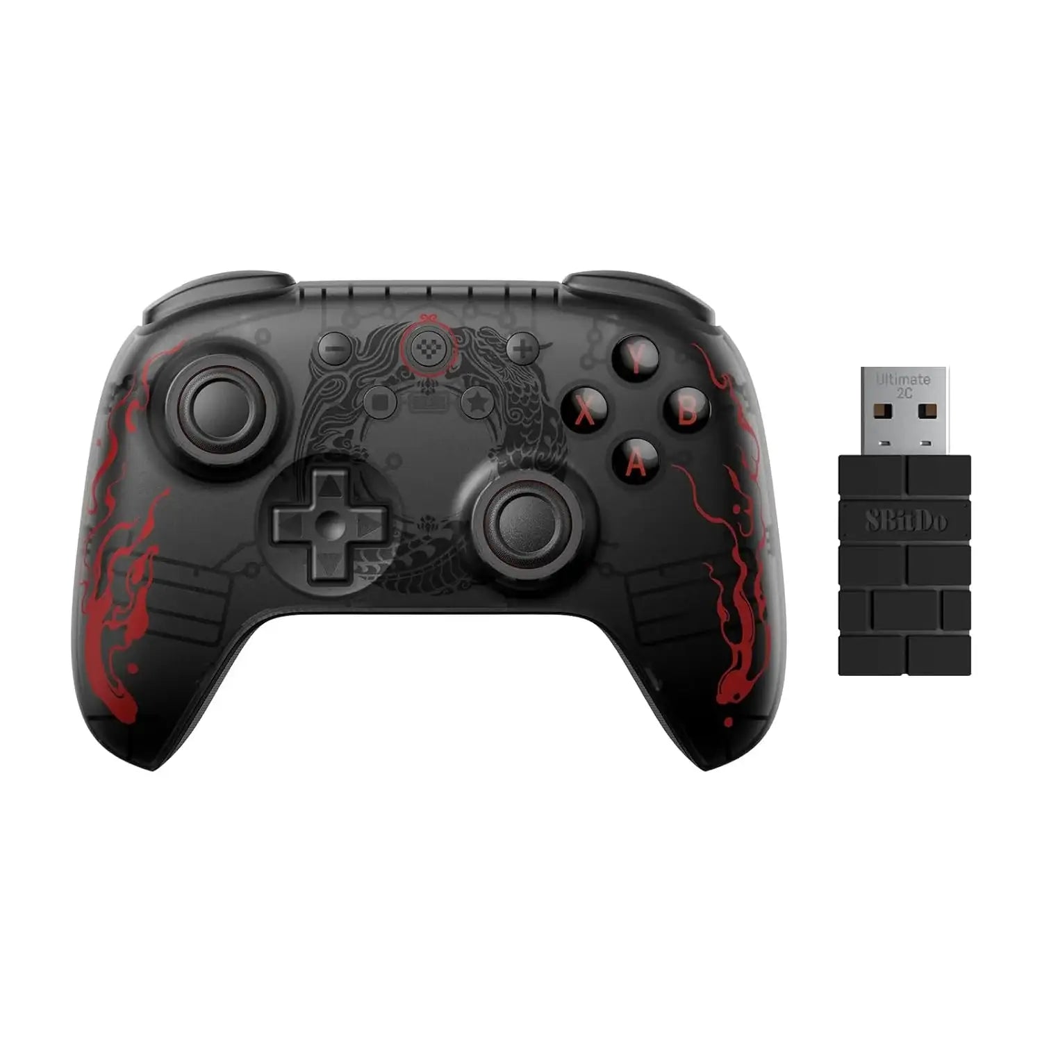8BitDo - Ultimate 2C Wireless Controller - Black Myth: Wukong - Bezprzewodowy Kontroler do Gier