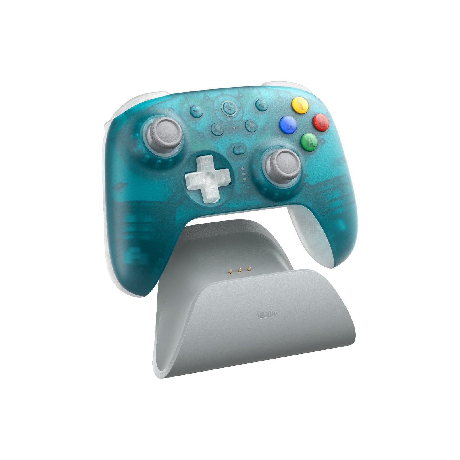 8BitDo - Ultimate 2 Wireless Controller - Clear Blue - Kontroler Bezprzewodowy