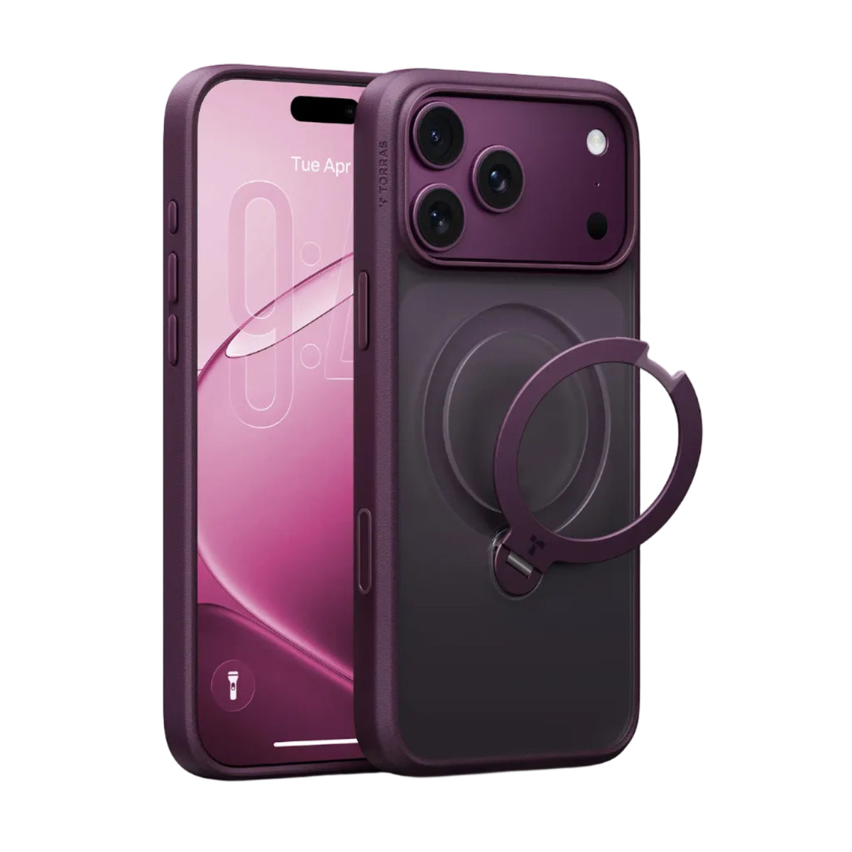 Torras - Ostand Q3 Spin MagSafe - Etui na iPhone 18 Pro oraz iPhone 17 Pro