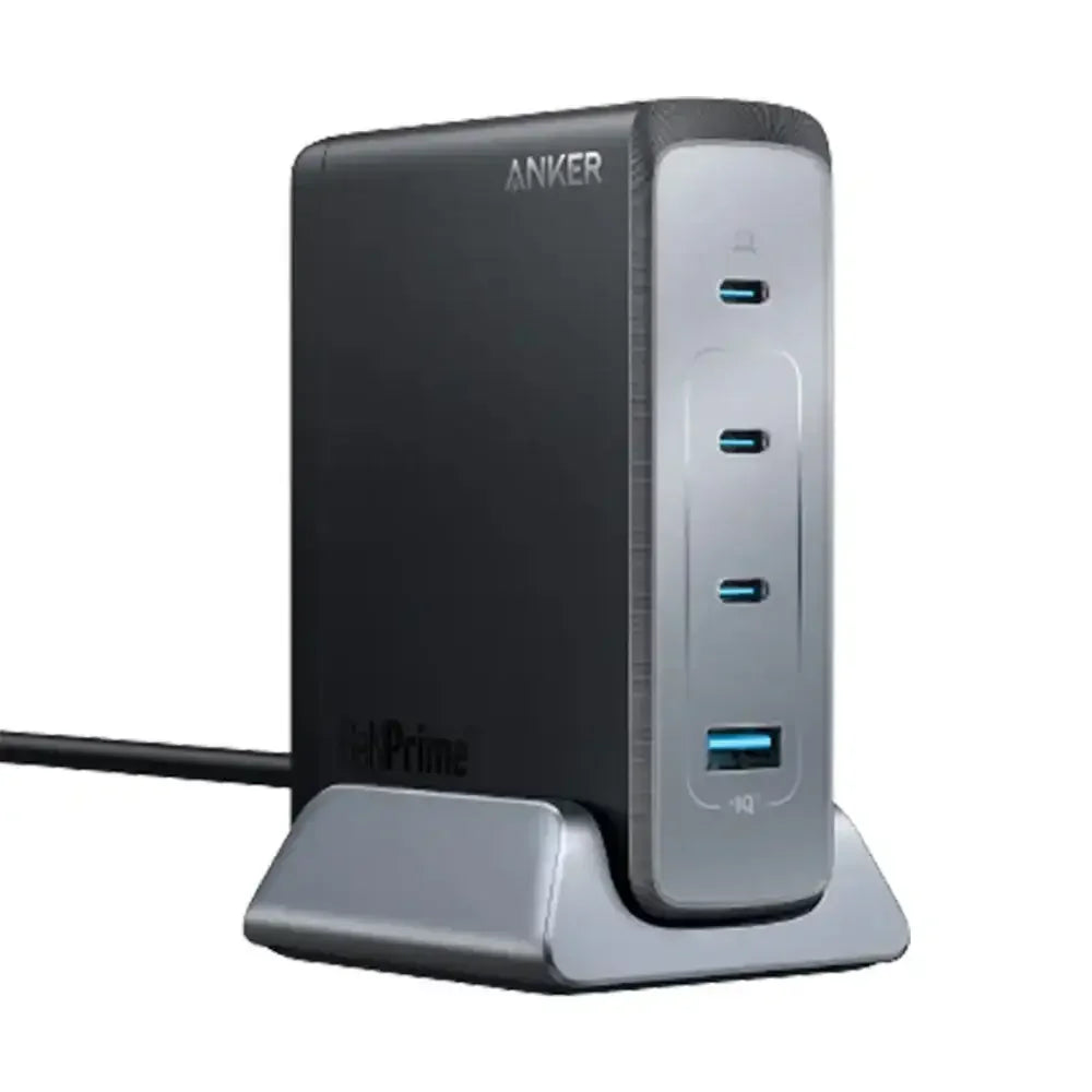 Stacja dokująca USB-C z czterema portami na biurko, ładowarka biurowa do home office