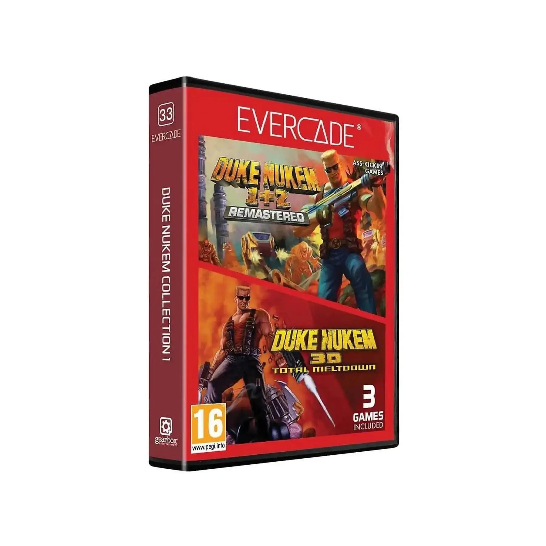 Evercade - Duke Nukem Collection 1 - Zestaw Gier Retro