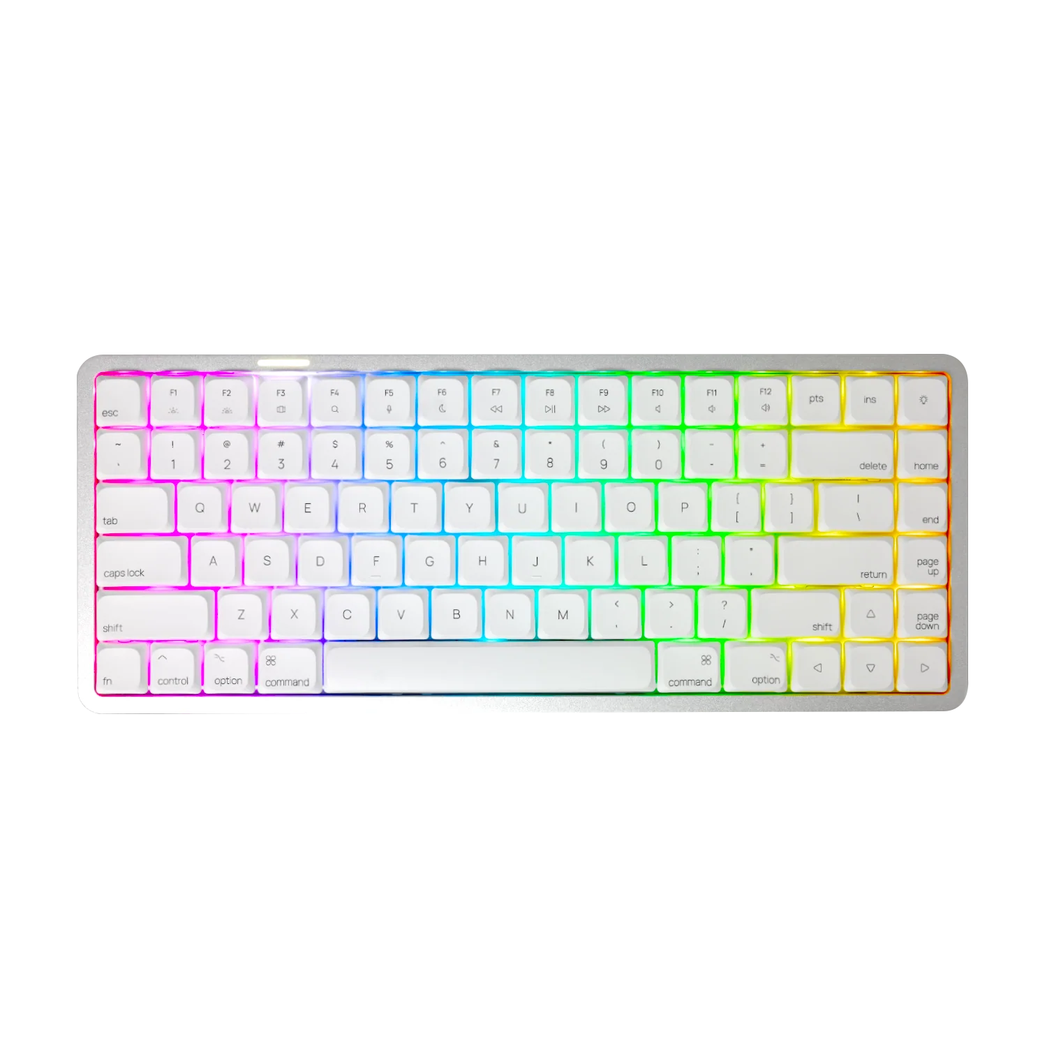 Akko - Cloud White Air 01 Low Profile Mechanical Keyboard - Klawiatura Mechaniczna