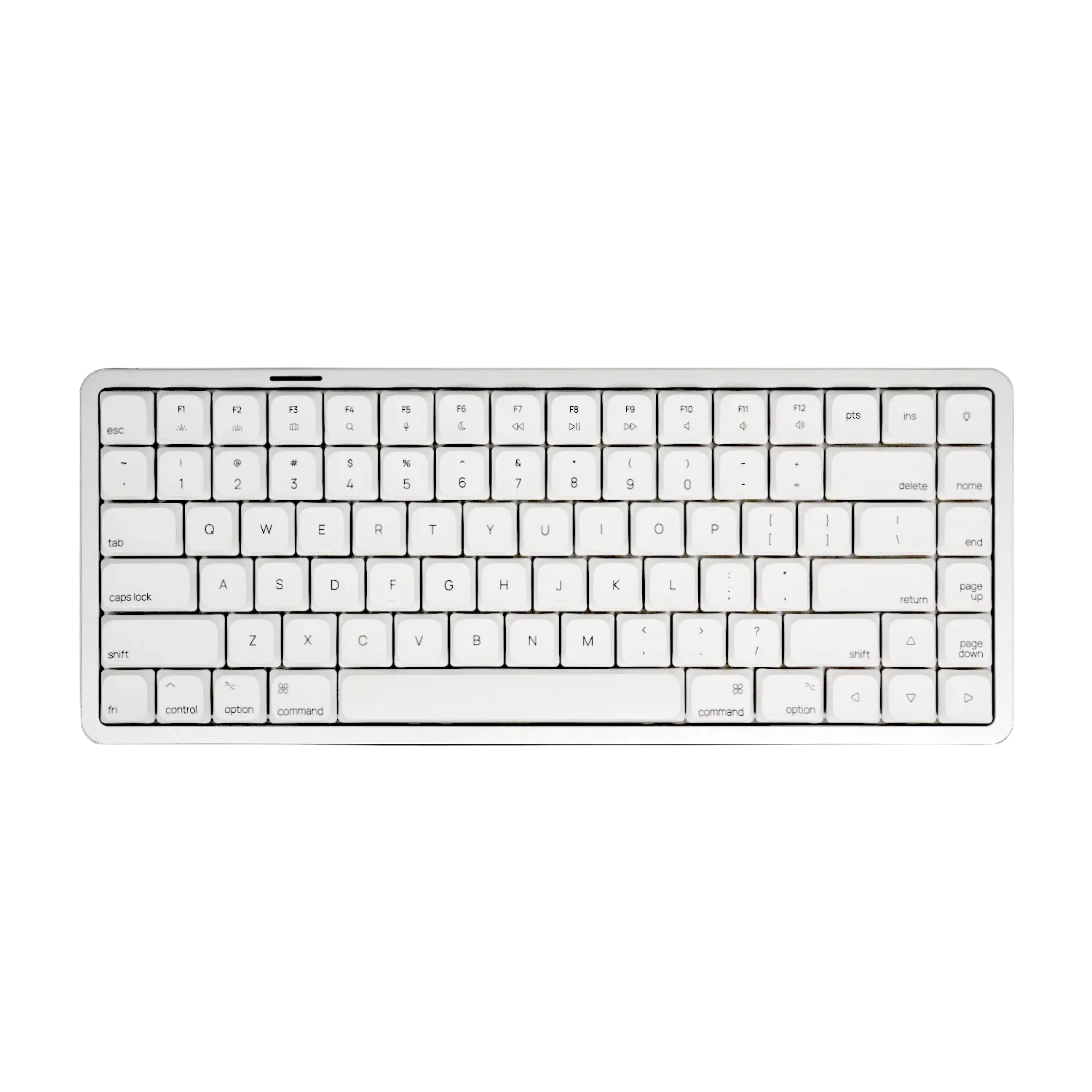 Akko - Cloud White Air 01 Low Profile Mechanical Keyboard - Klawiatura Mechaniczna