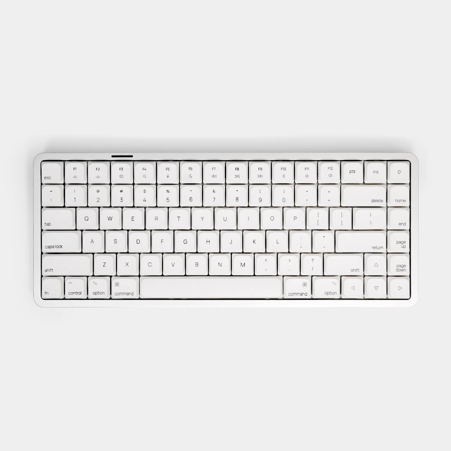 Akko - Cloud White Air 01 Low Profile Mechanical Keyboard - Klawiatura Mechaniczna