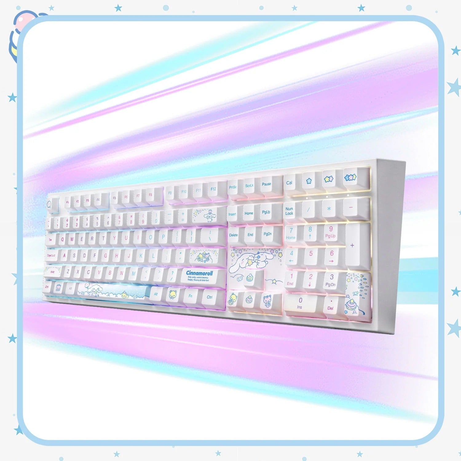 Akko x Cinnamoroll 5108 V5 Wireless Mechanical Keyboard - Klawiatura Mechaniczna