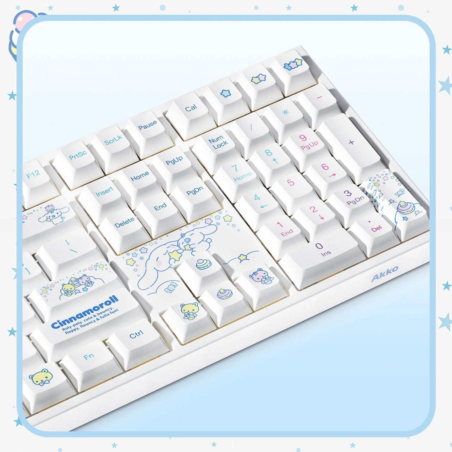 Akko x Cinnamoroll 5108 V5 Wireless Mechanical Keyboard - Klawiatura Mechaniczna