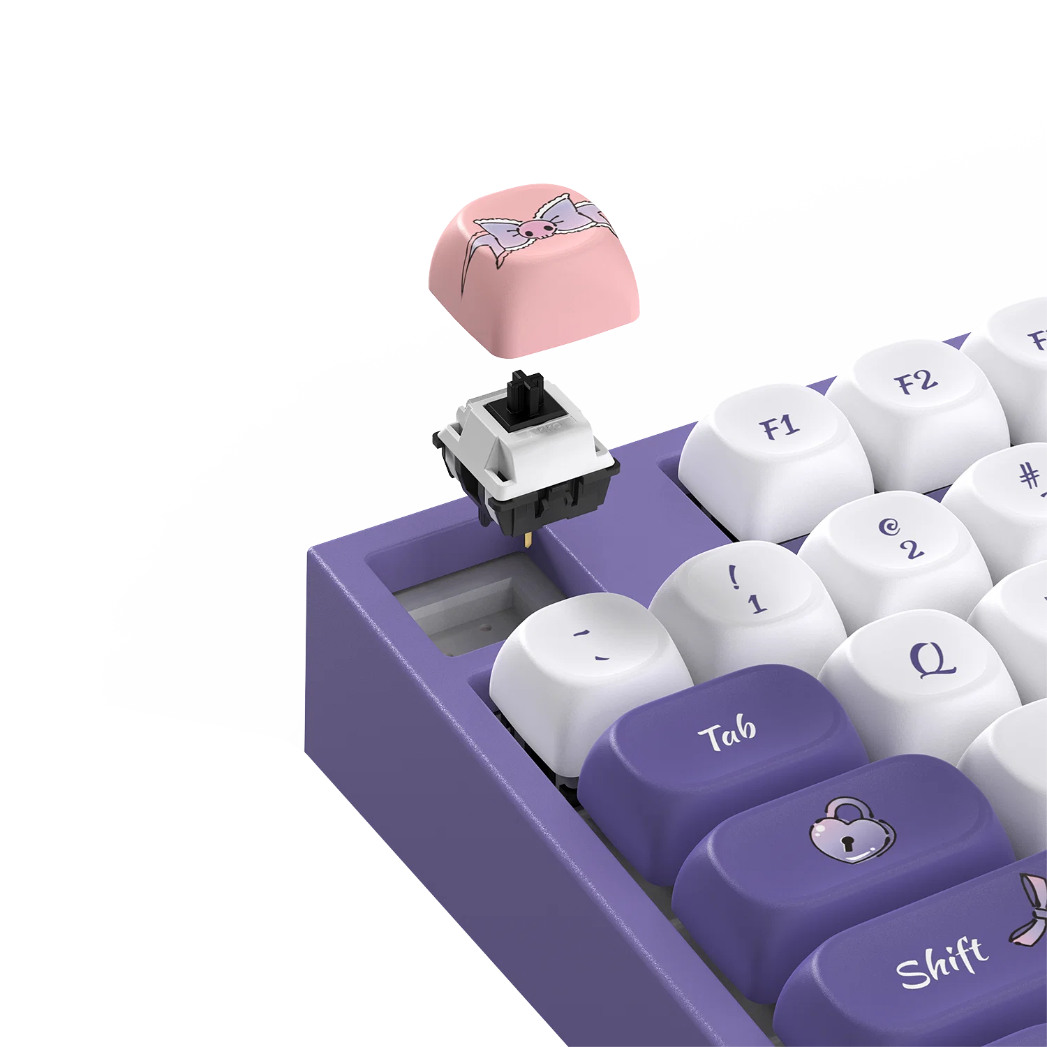 Akko x Kuromi 5108 V5 Wireless Mechanical Keyboard - Klawiatura Mechaniczna