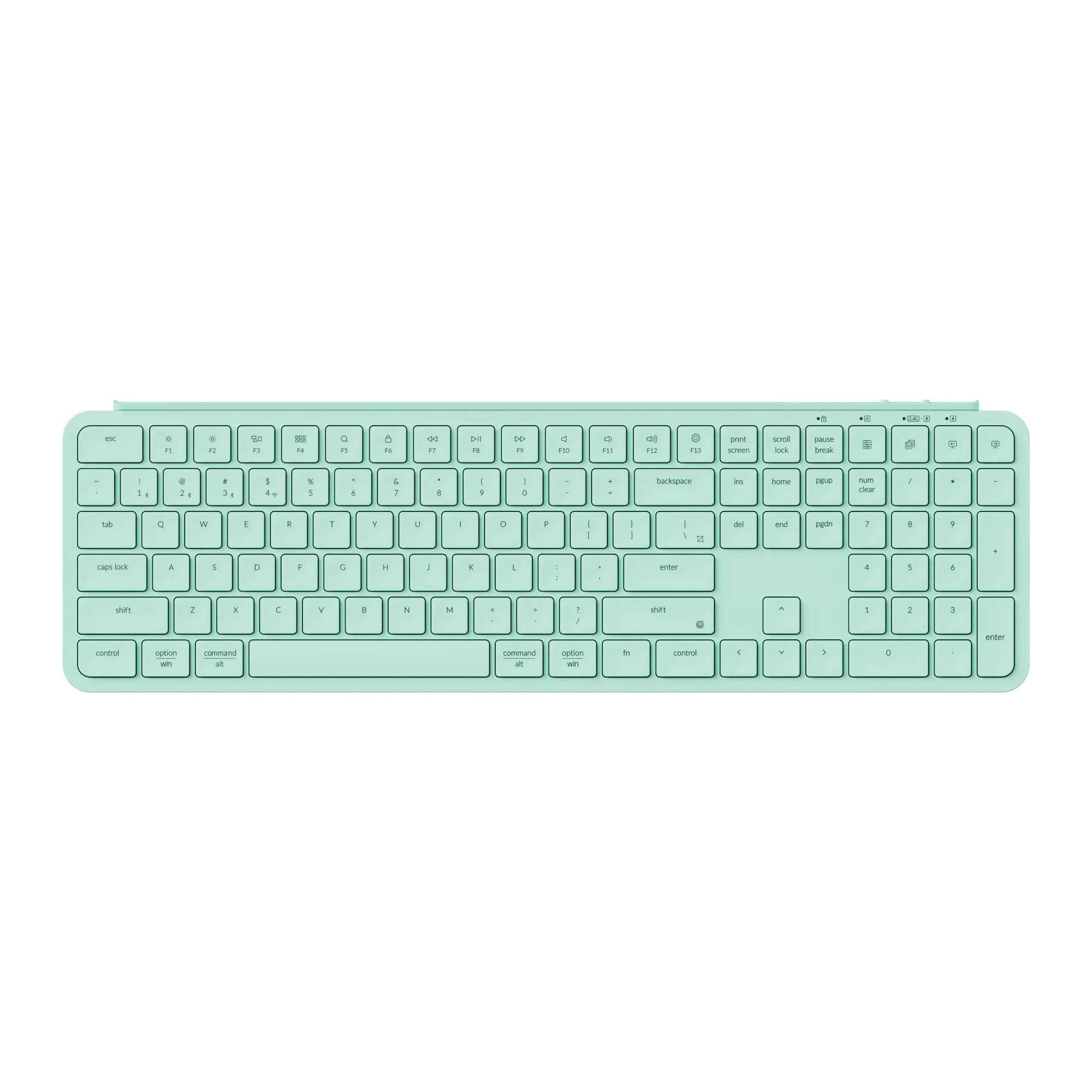 Keychron - B6 Pro Ultra-Slim Wireless Keyboard - Niskoprofilowa Klawiatura Bezprzewodowa