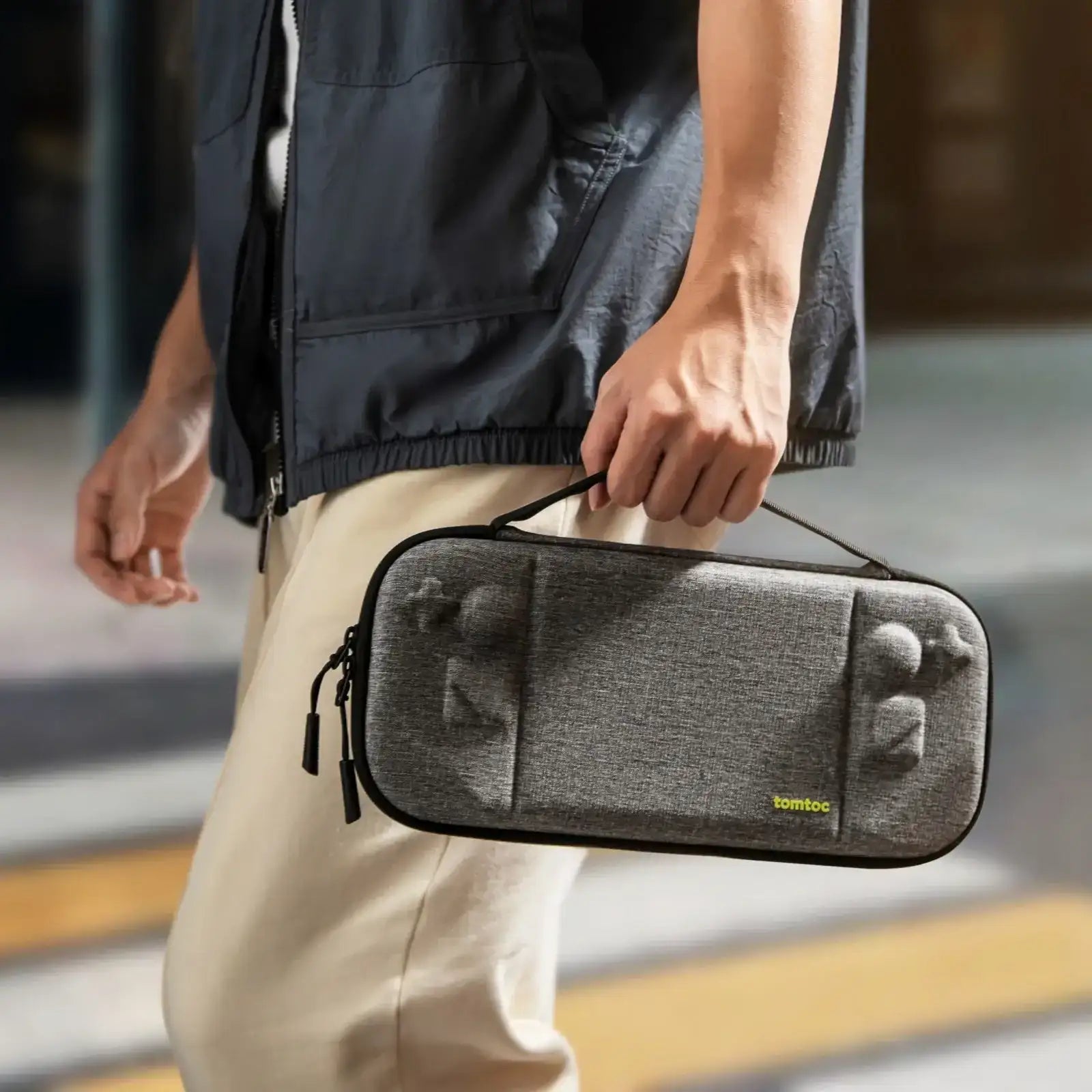 Tomtoc - FancyCase-G38 Steam Deck Hard Shell Case - Pokrowiec na Konsolę Steam Deck