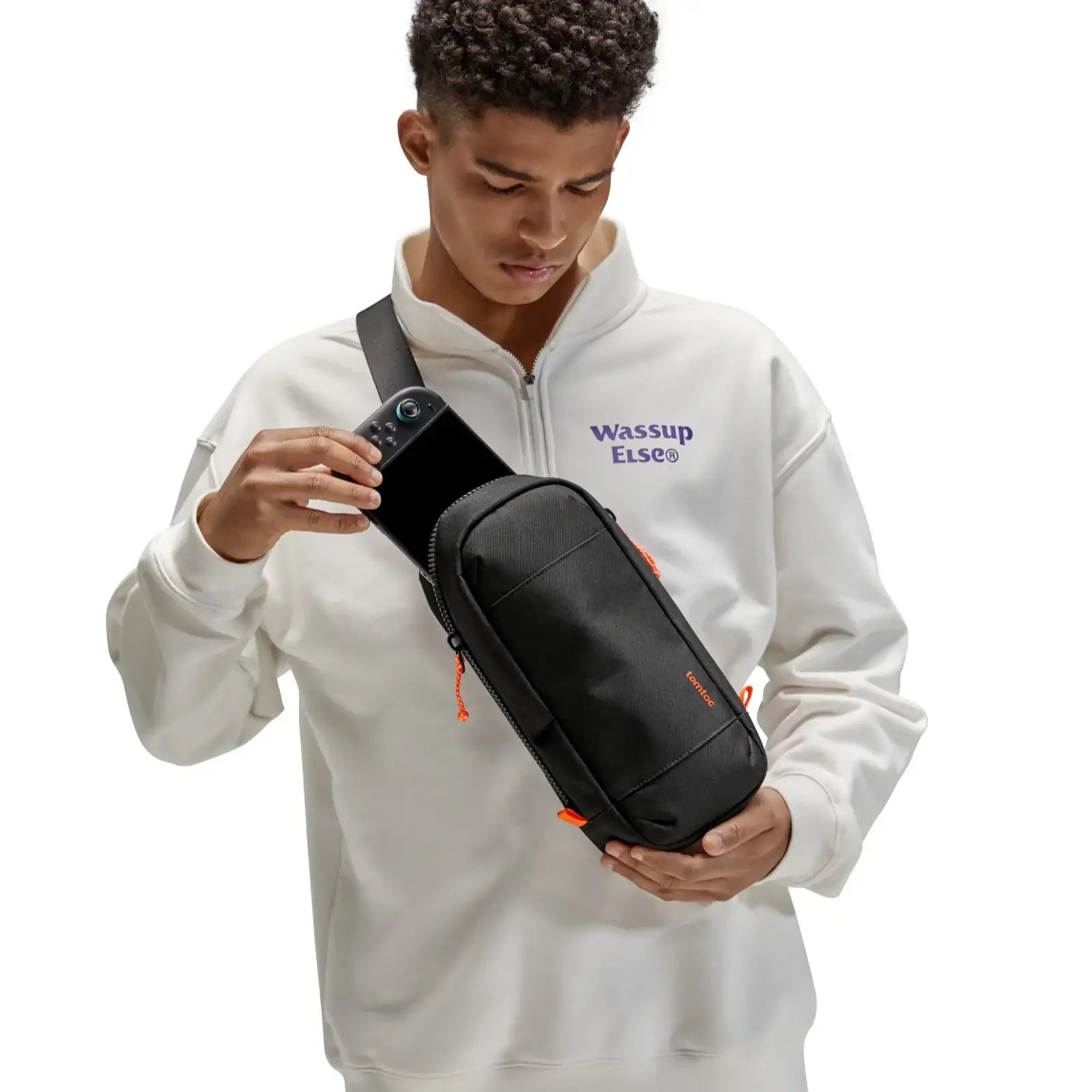 Tomtoc - GameOn-G49 Nintendo Switch 2 Sling Bag - Torba na Konsolę Nintendo Switch 2