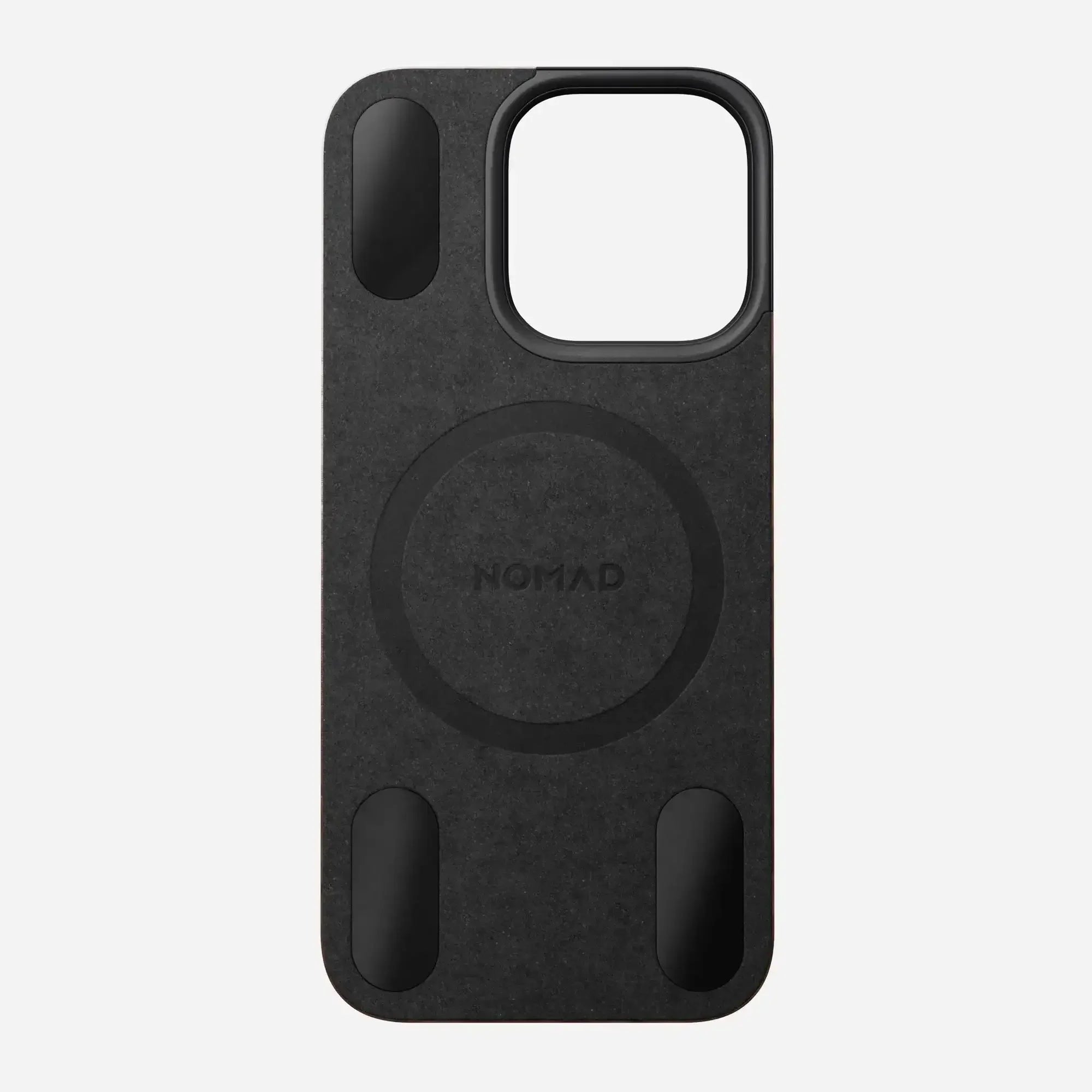 Skórzane, magnetyczne etui na iPhone 16 Pro, widok z tyłu, brąz Horween