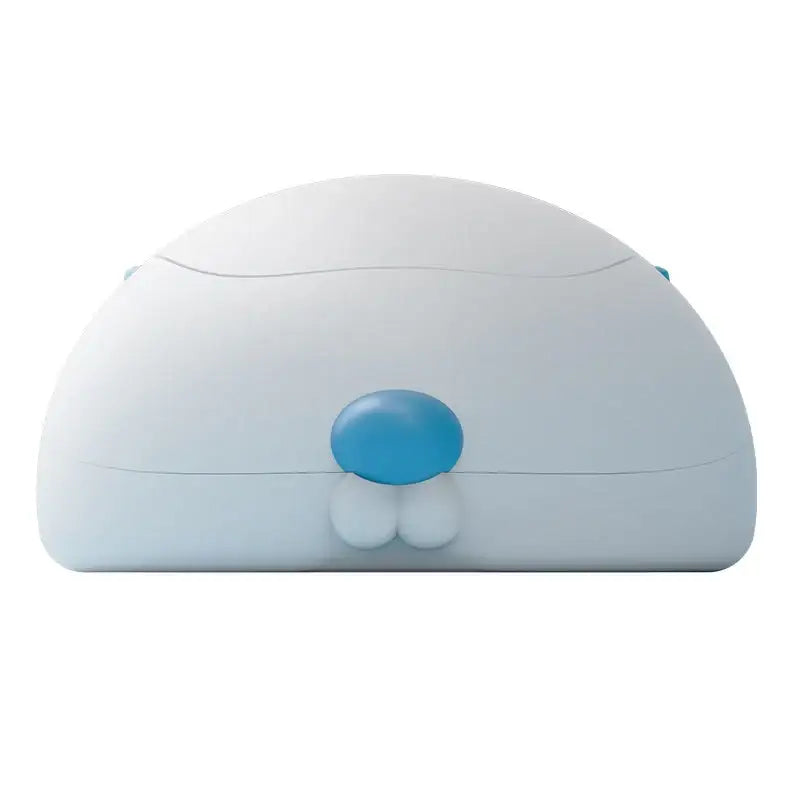 Akko - Blue and White Cat Mouse - Myszka Bezprzewodowa