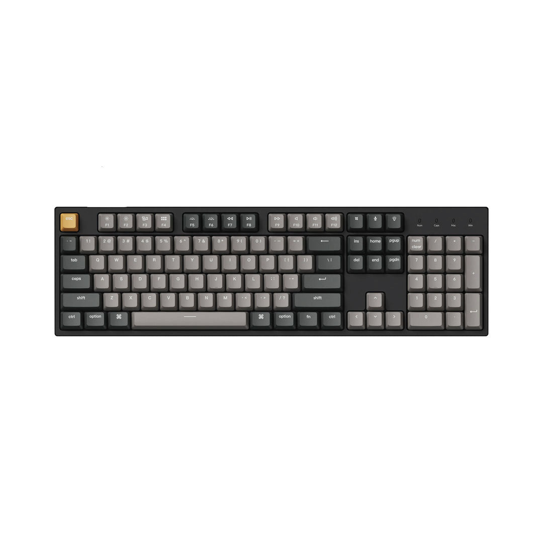 Keychron - C2 Pro QMK/VIA Wired Mechanical Keyboard - Programowalna Klawiatura Mechaniczna