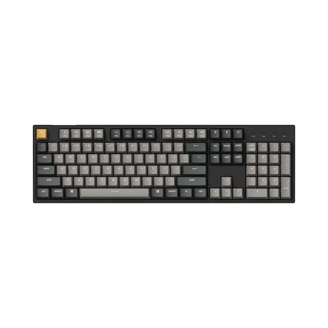 Keychron - C2 Pro QMK/VIA Wired Mechanical Keyboard - Programowalna Klawiatura Mechaniczna