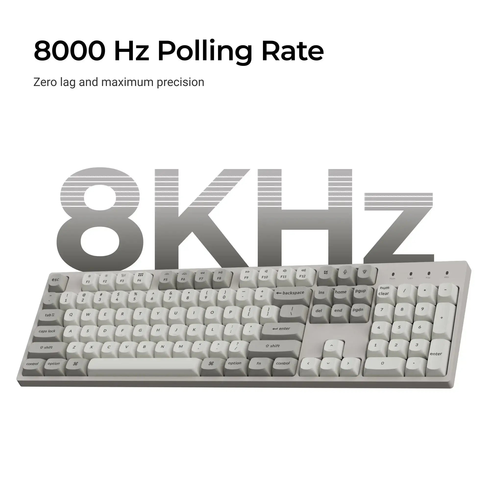 Keychron C2P 8K Polling Rate
