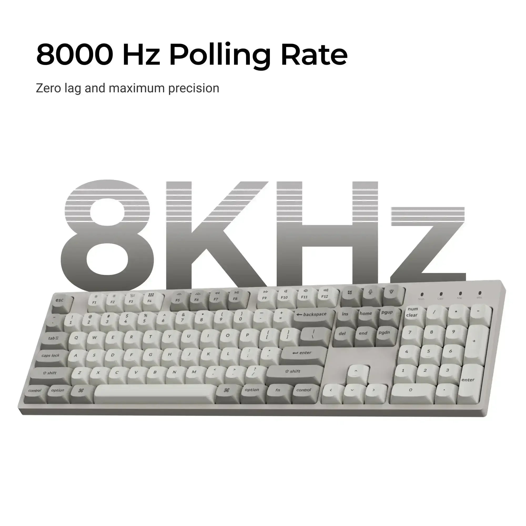 Keychron - C2 Pro 8K QMK Wired Custom Mechanical Keyboard