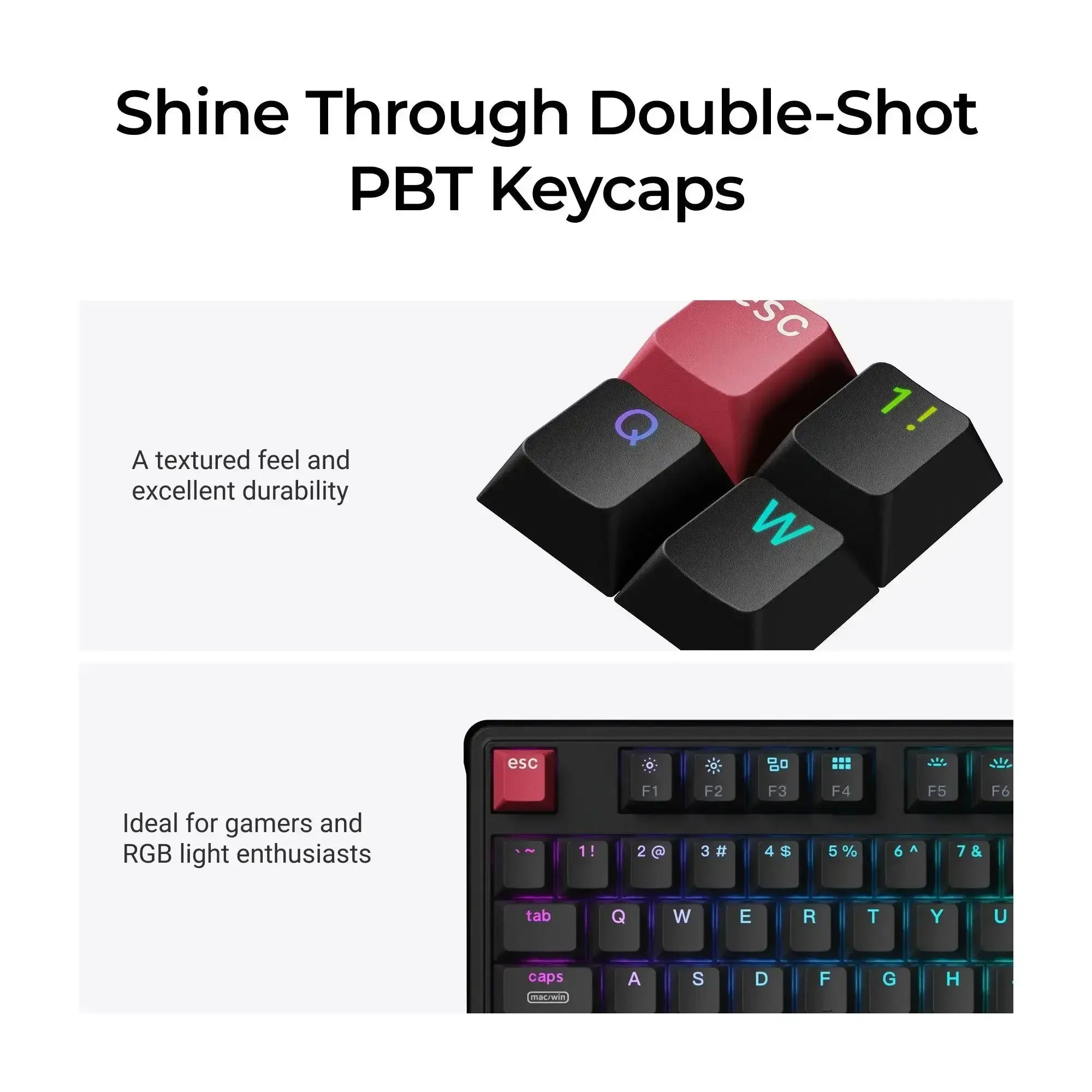 Keychron - C3 Pro 8K QMK Wired Custom Mechanical Keyboard - Przewodowa Klawiatura Mechaniczna