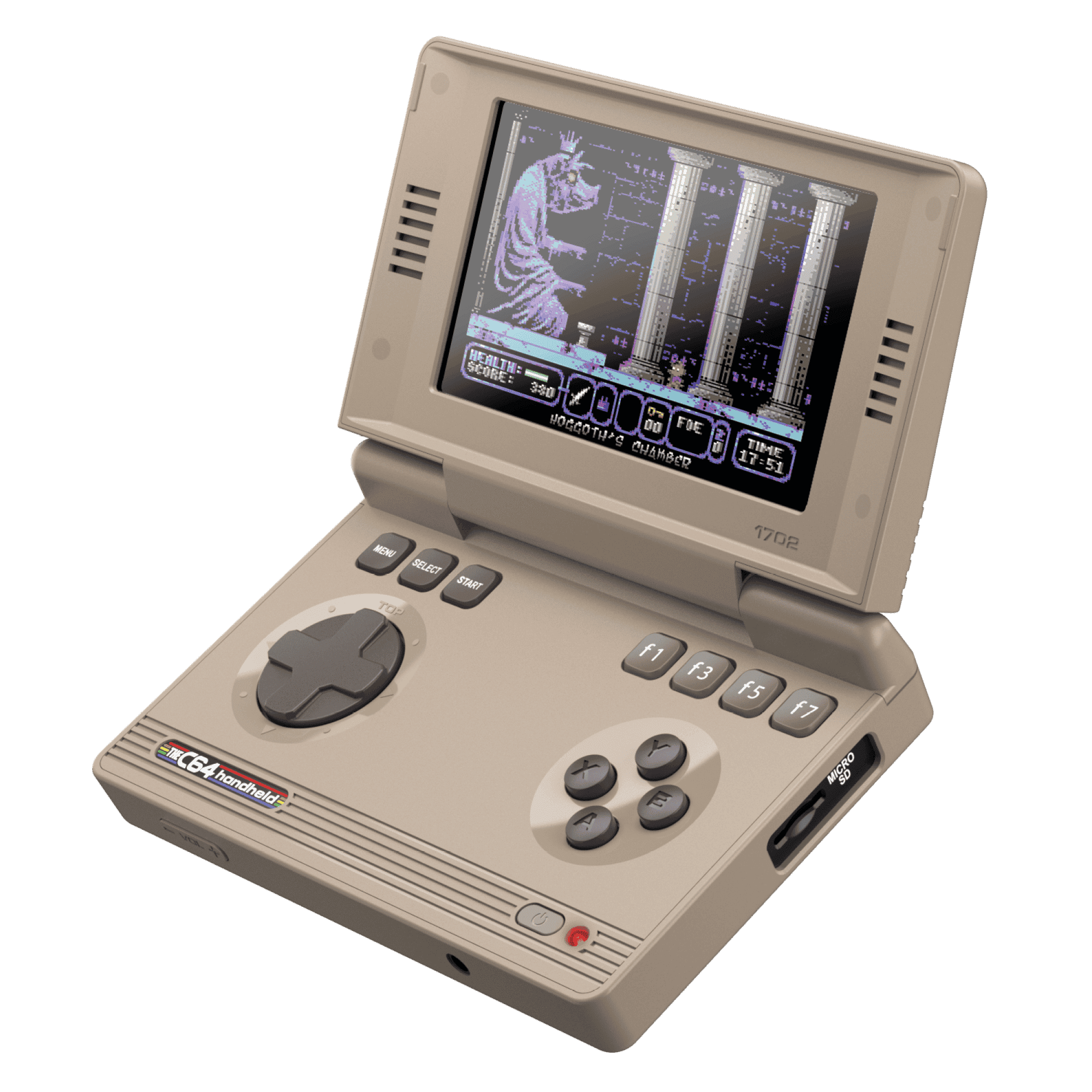 Evercade - Handheld C64 - Mobilna Konsola z Zestawem Gier Retro
