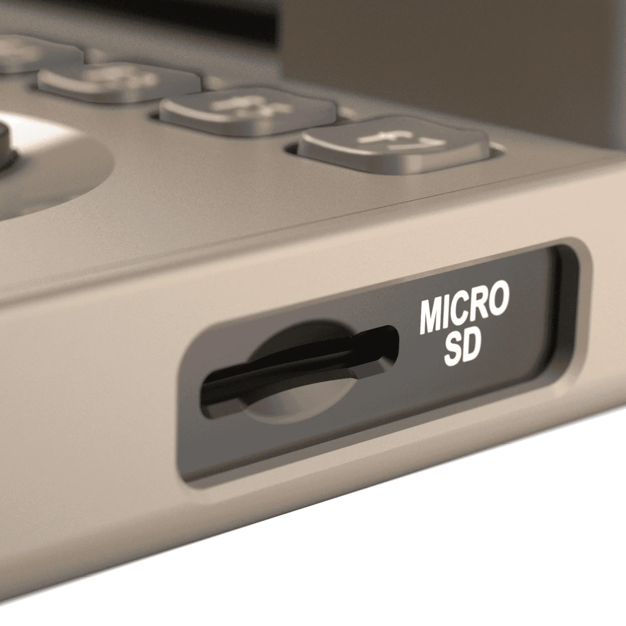 Złącze Micro SD w klawiaturze mechanicznej, idealne dla personalizacji desk setupu i home office