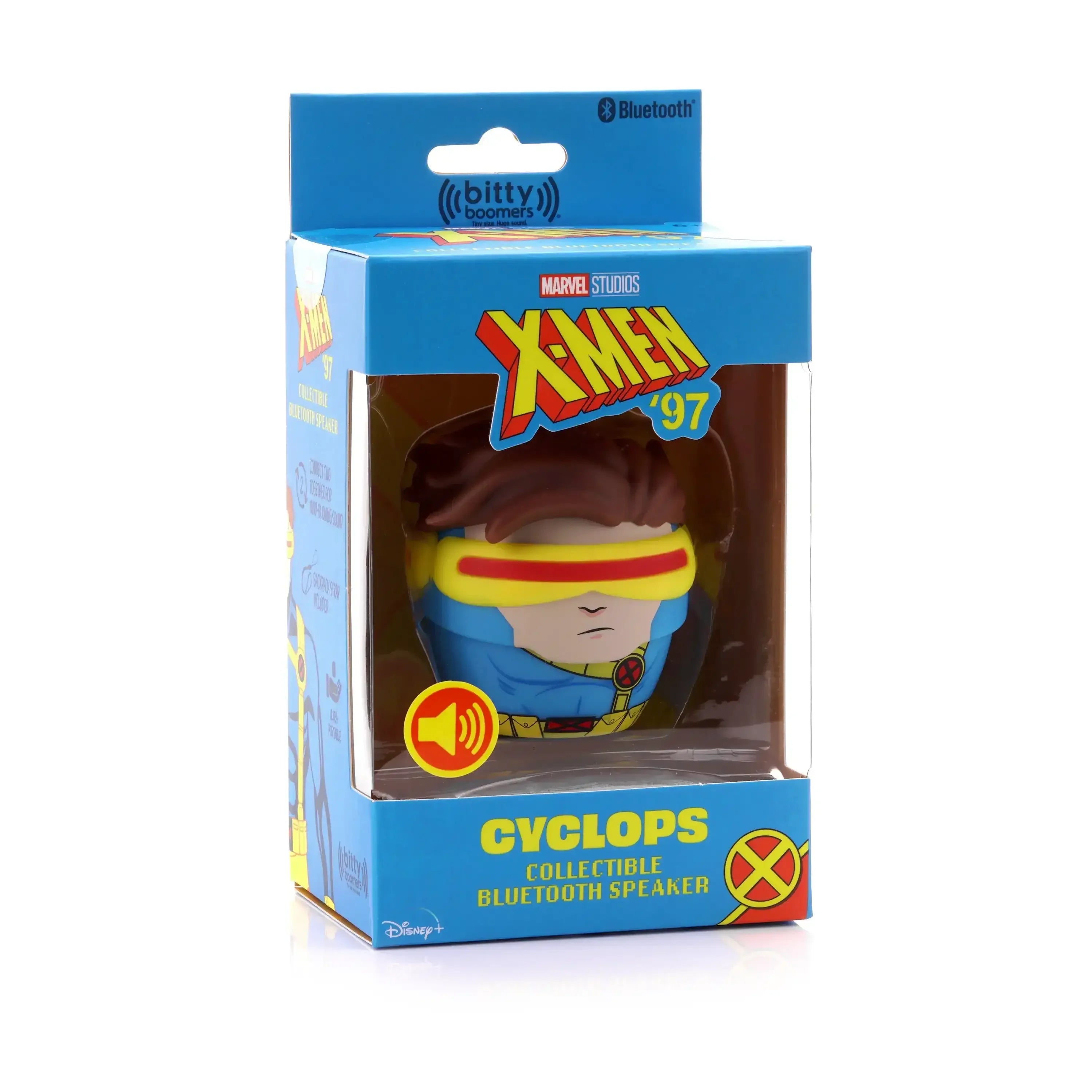 Głośnik Bluetooth Cyclops X-Men 97 w kolorowym opakowaniu kolekcjonerskim