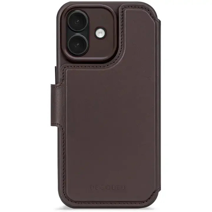 Decoded - Leather Detachable Wallet - Skórzana Obudowa Ochronna do iPhone 17 / Pro / Pro Max / Air