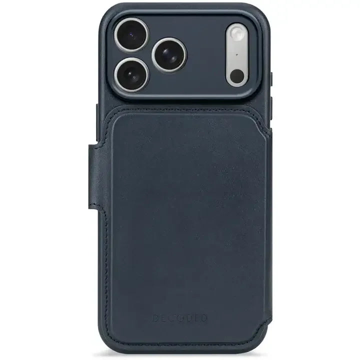 Decoded - Leather Detachable Wallet - Skórzana Obudowa Ochronna do iPhone 17 / Pro / Pro Max / Air