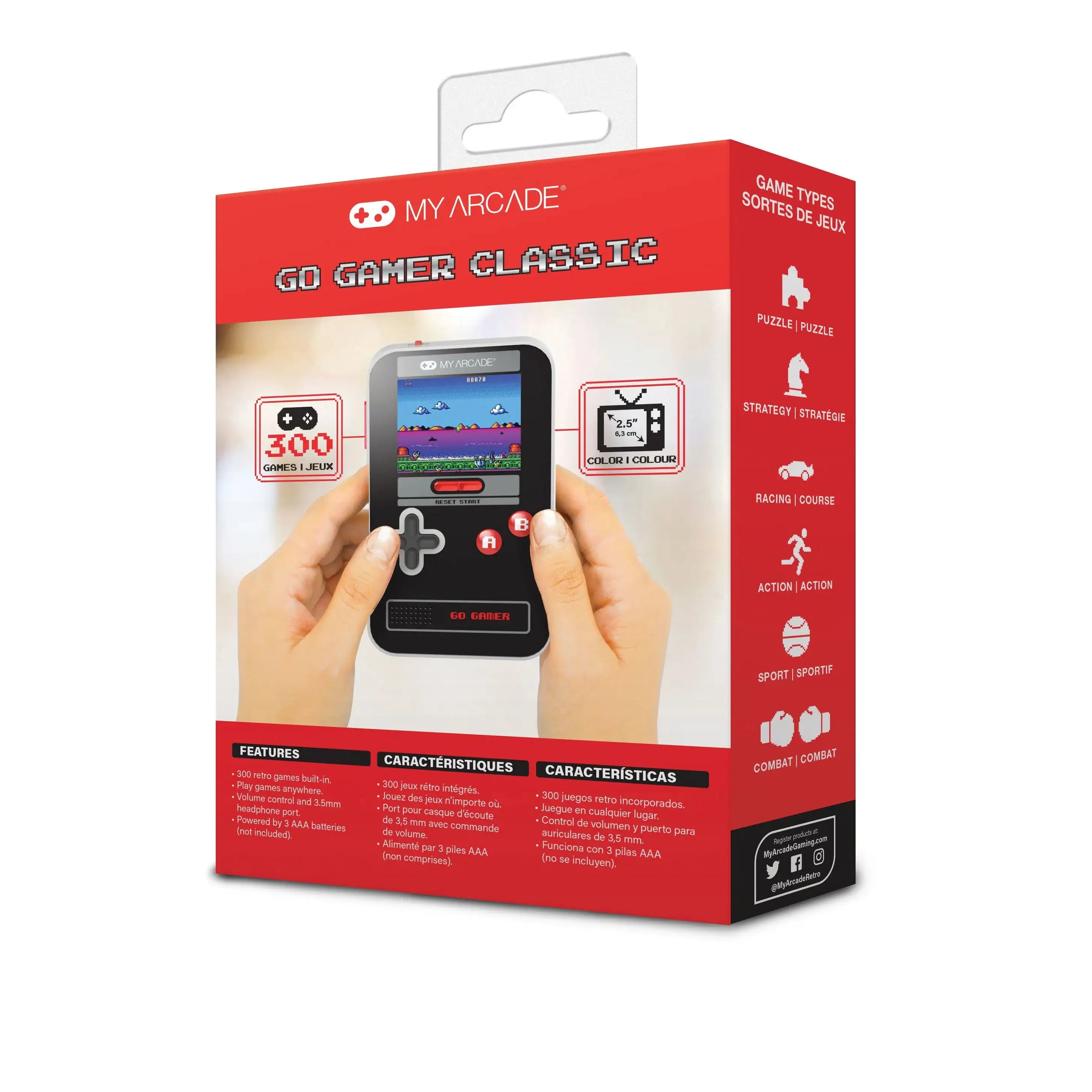 My Arcade - GO GAMER CLASSIC - Retro Konsola Kolekcjonerska do Gier