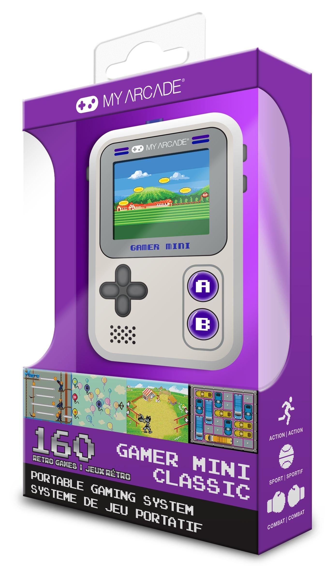 My Arcade - Gamer Mini Classic - Kolekcjonerska Mini Konsola Retro