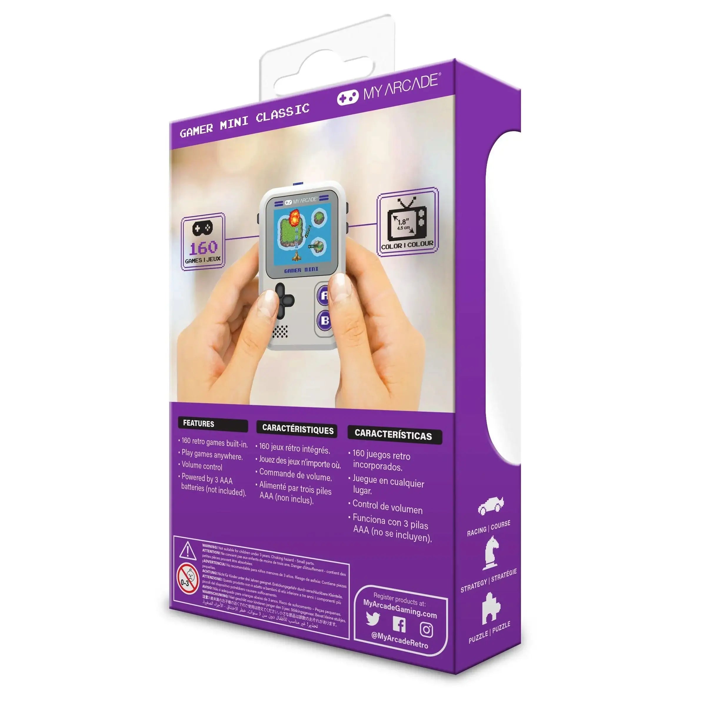 My Arcade - Gamer Mini Classic - Kolekcjonerska Mini Konsola Retro