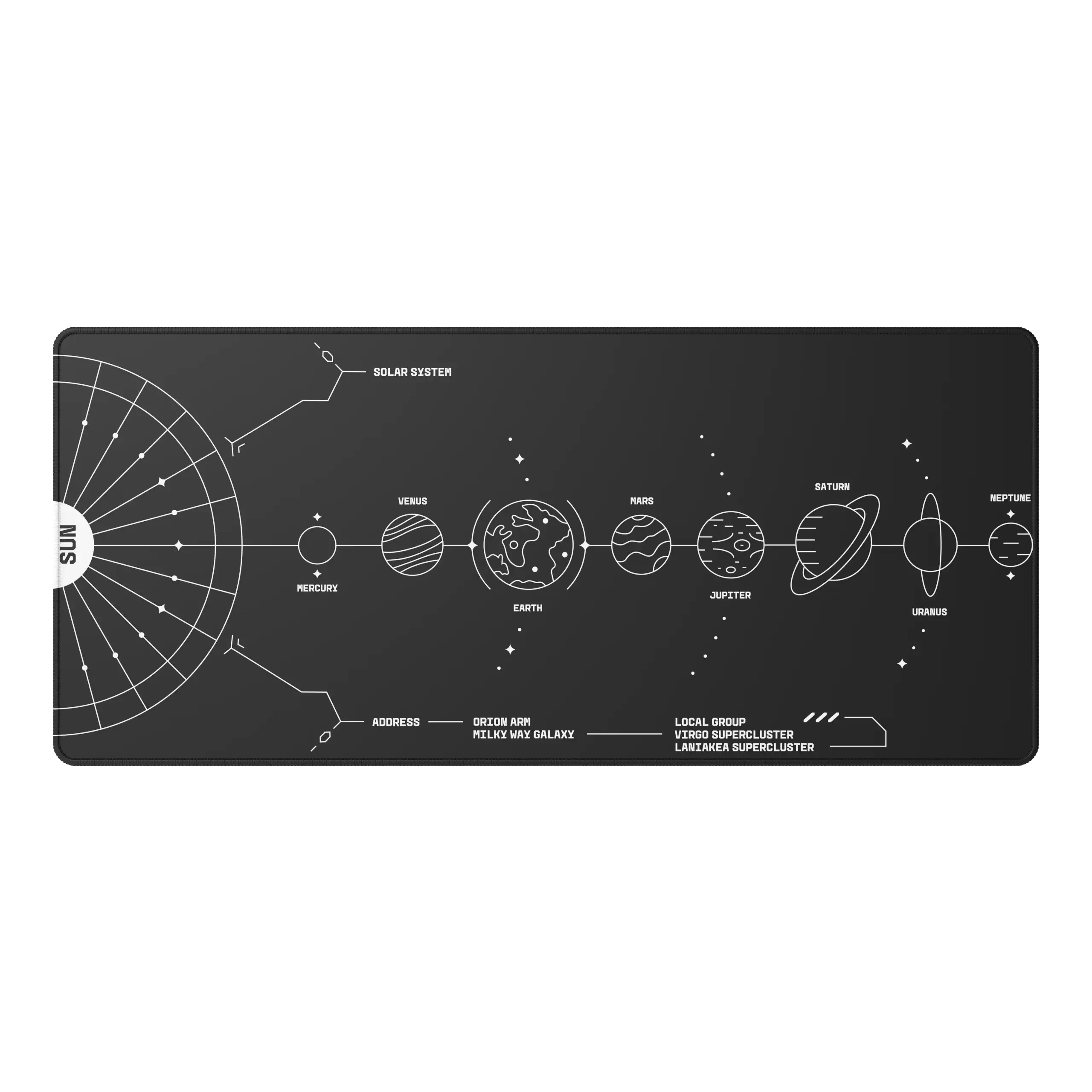 Dark Project - Terra Nova Mousepad XL - Mata na Biurko