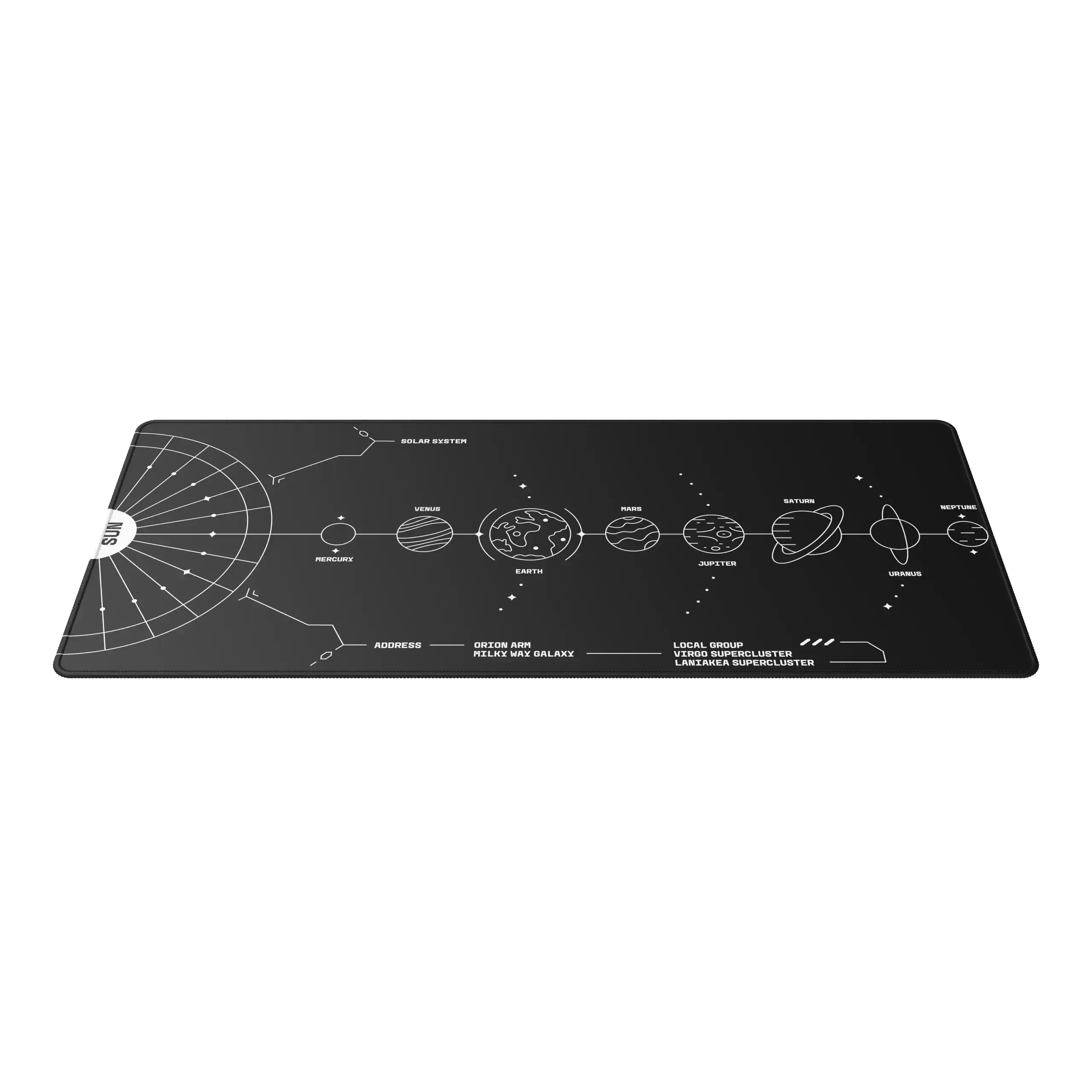 Dark Project - Terra Nova Mousepad XL - Mata na Biurko