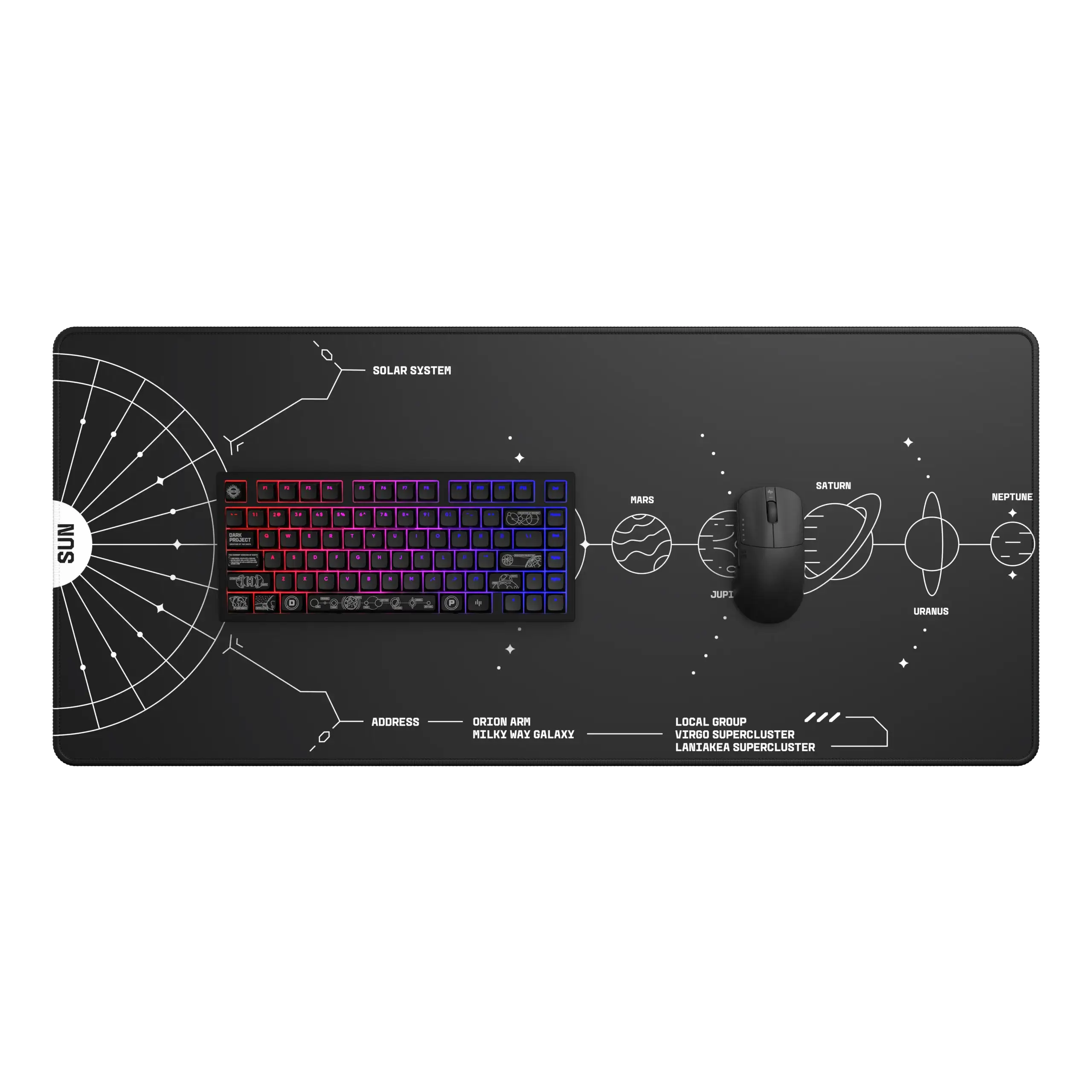 Dark Project - Terra Nova Mousepad XL - Mata na Biurko