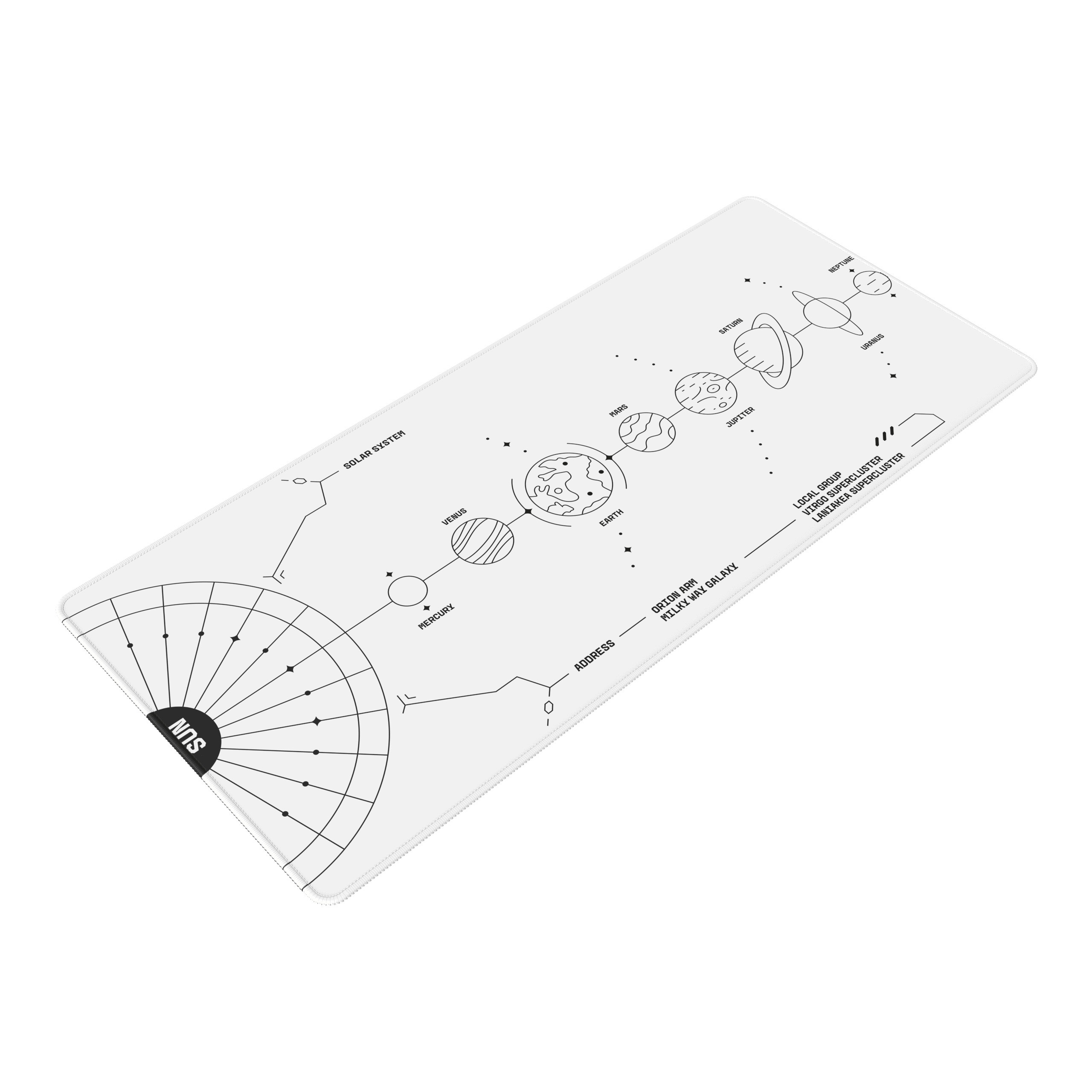 Dark Project - Terra Nova Mousepad XL - Mata na Biurko