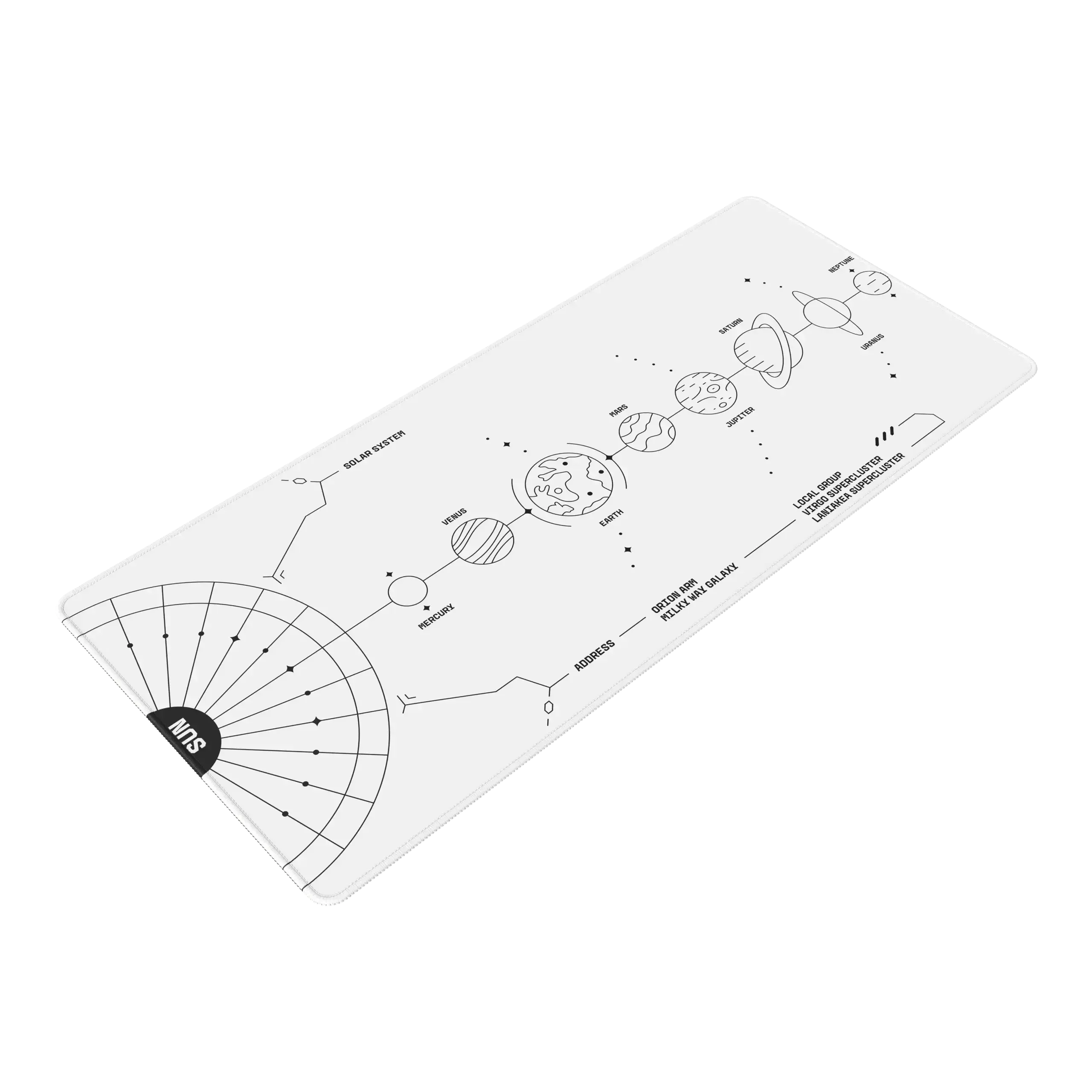 Dark Project - Terra Nova Mousepad XL - Mata na Biurko