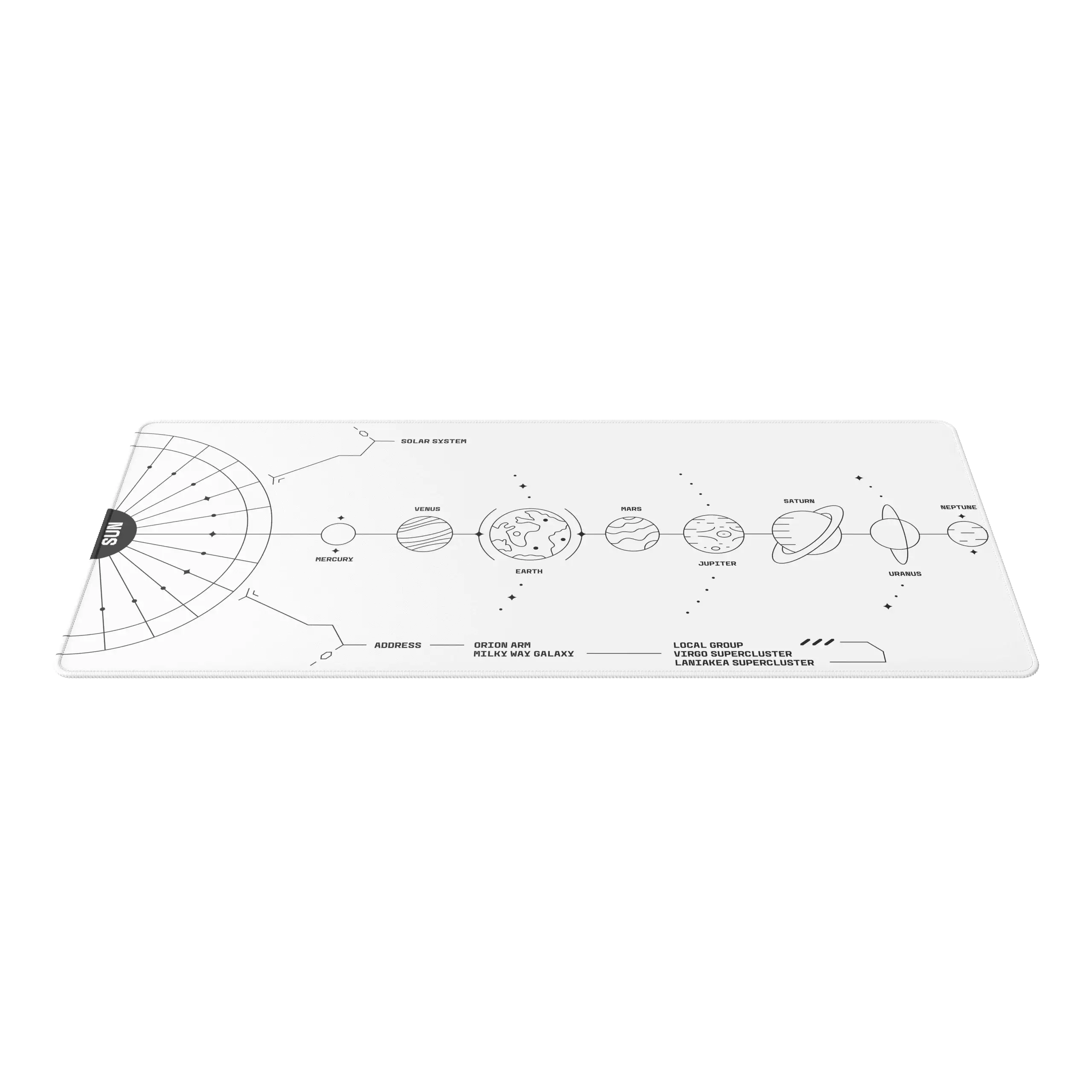 Dark Project - Terra Nova Mousepad XL - Mata na Biurko