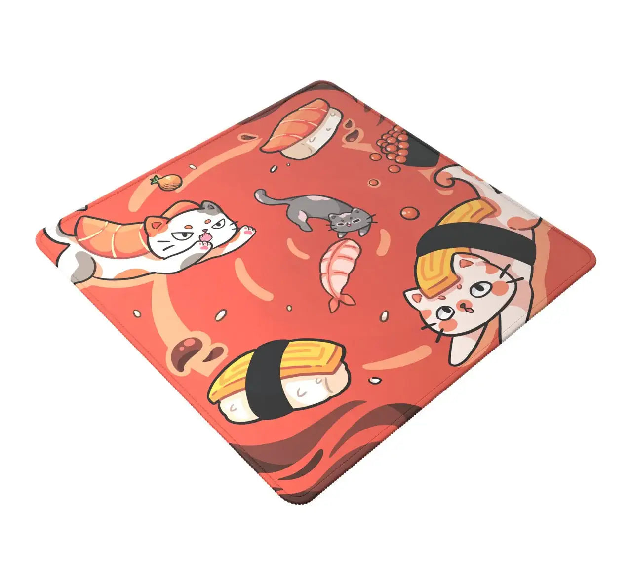 Dark Project - Sushi Cats Pro Mousepad L - Gamingowa Podkładka pod Myszkę