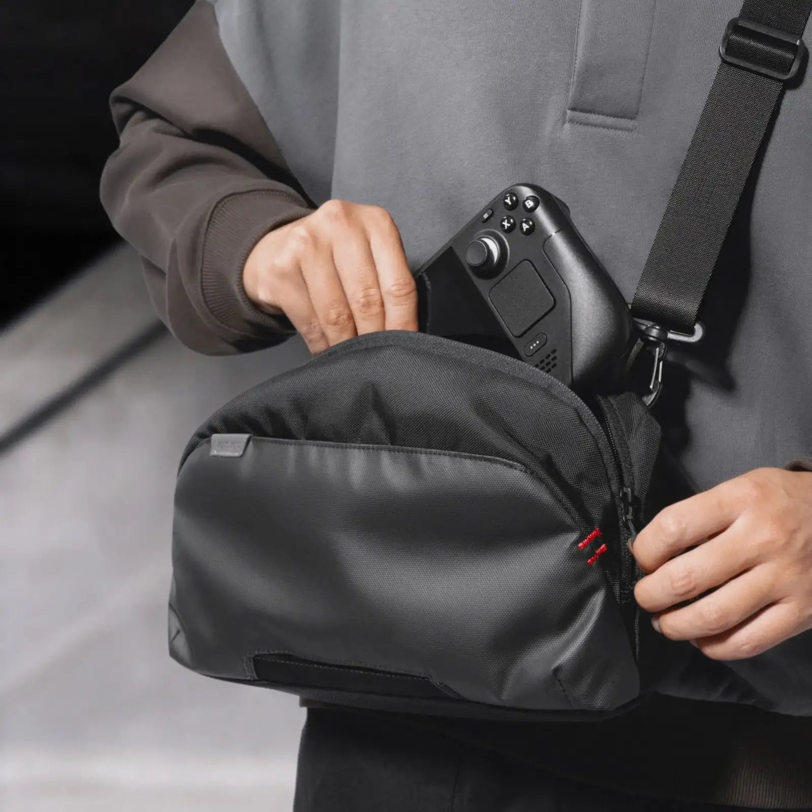 Tomtoc - Arccos-G47 Steam Deck Travel Bag - Pokrowiec na Konsolę Steam Deck